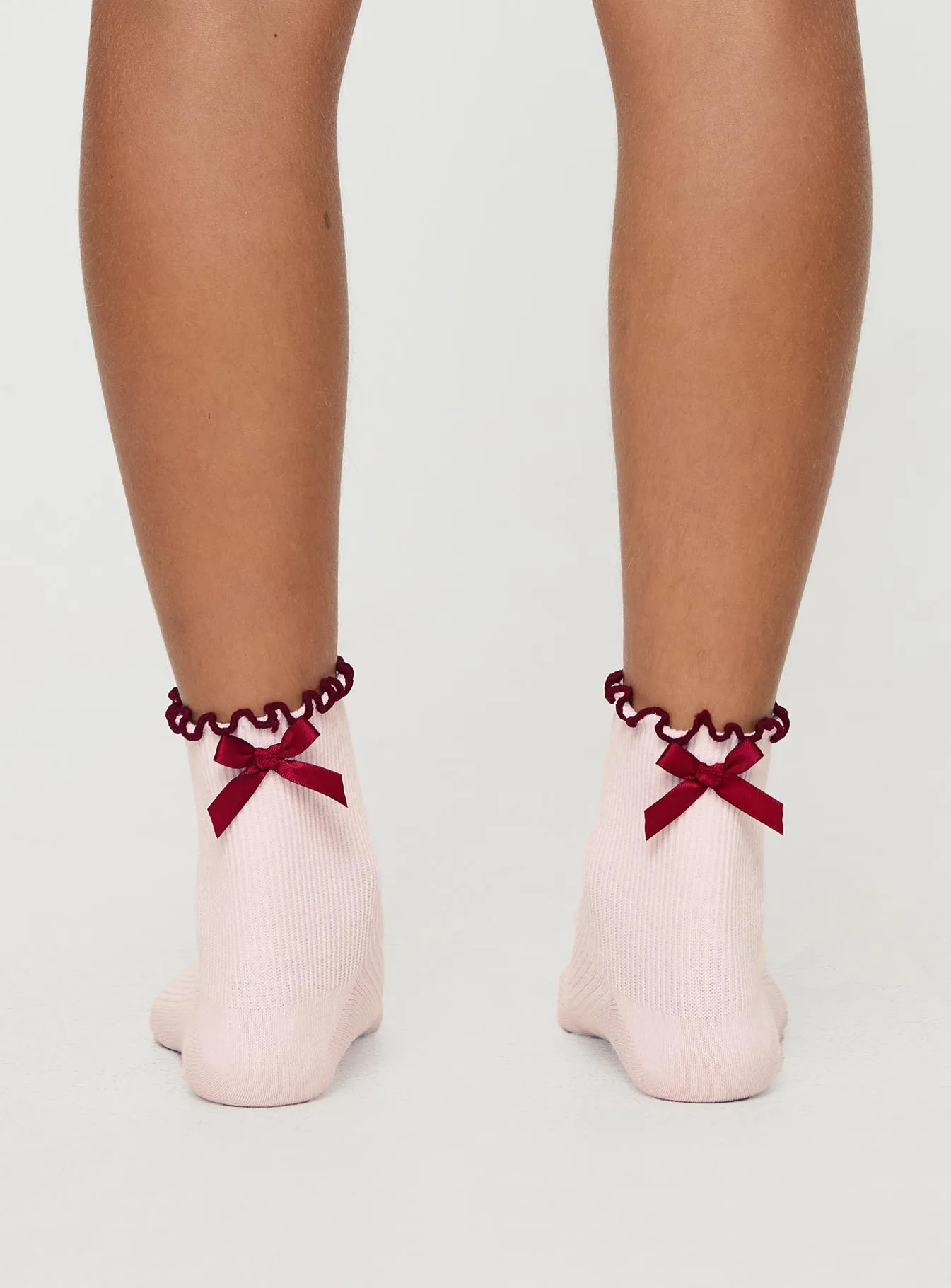 Lanter Socks Pink / Red