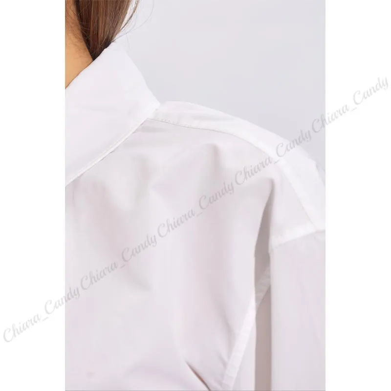 LOEWE  |Casual Style Long Sleeves Plain Cotton Party Style