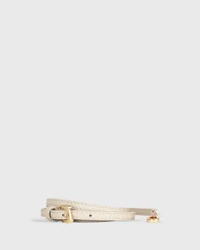 Lora 10mm Adjustable Bag Strap (Cream)