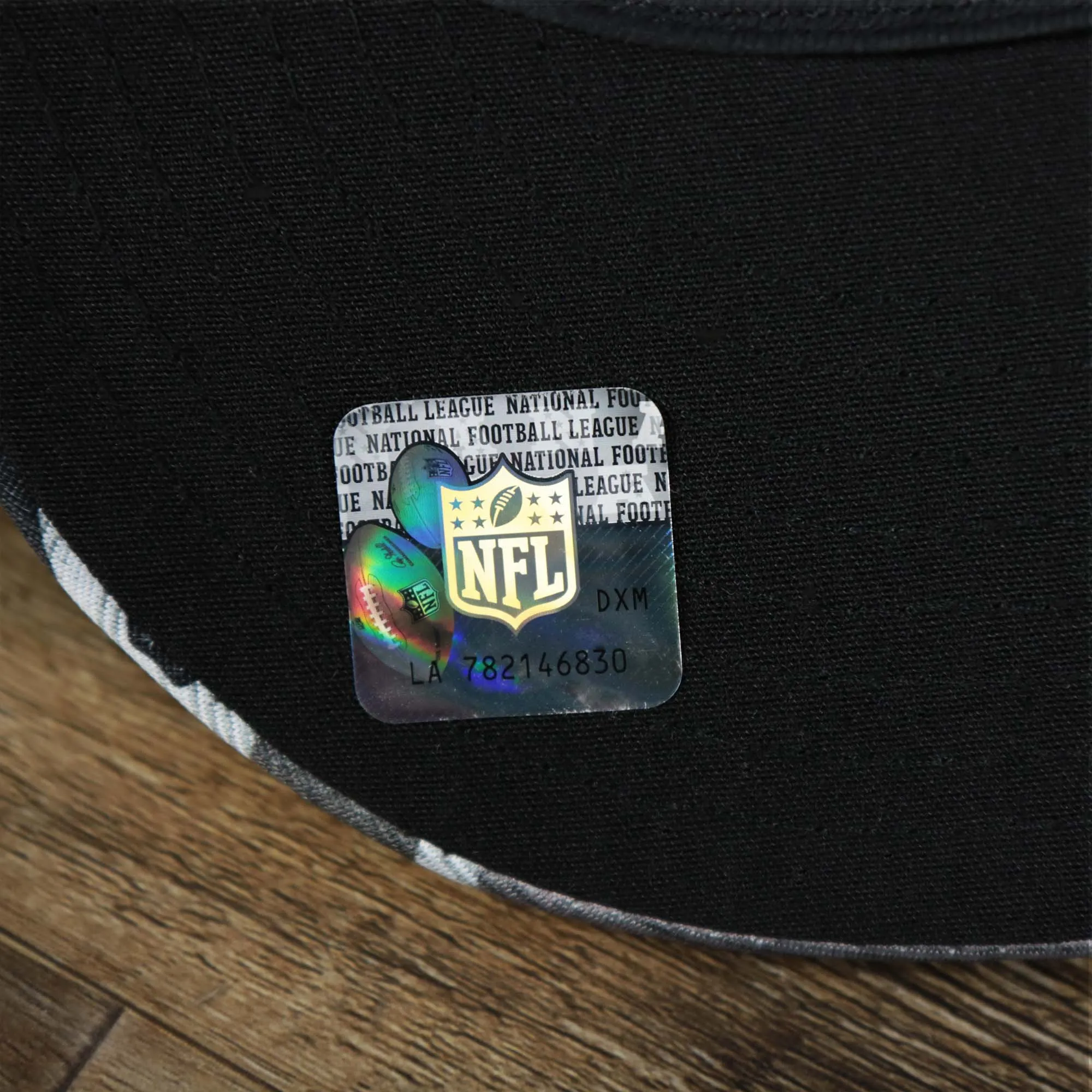 Los Angeles Raiders NFL OnField Summer Training 2022 Camo 9Fifty Snapback | Black Camo 9Fifty