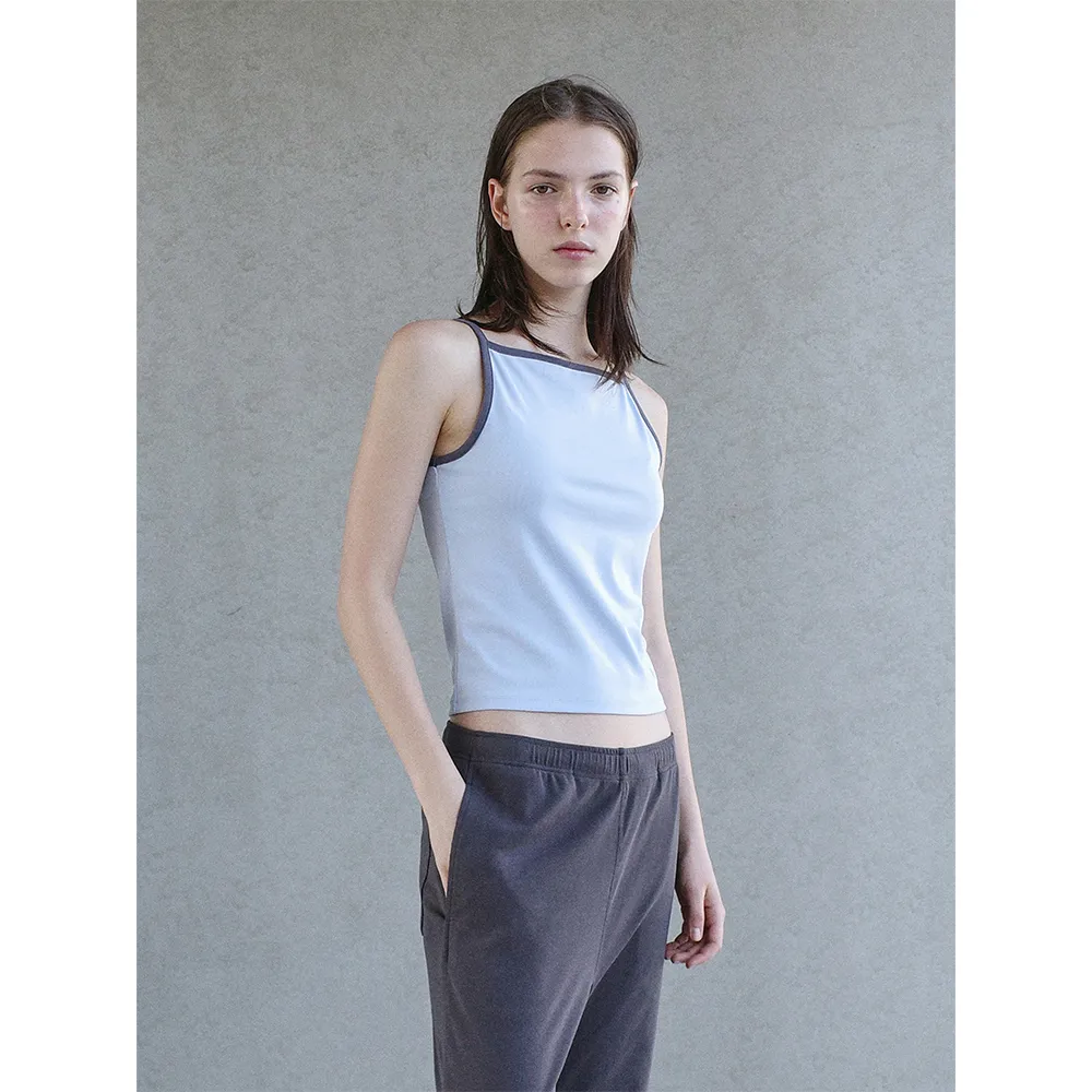 LOW CLASSIC  |Casual Style Street Style Plain Cotton Logo Cropped Tops