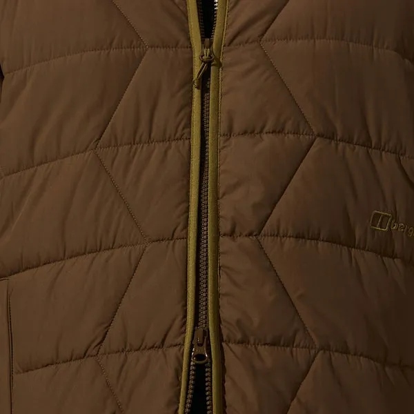 Men's Netherdene Quilted Insulated Jacket - Brown