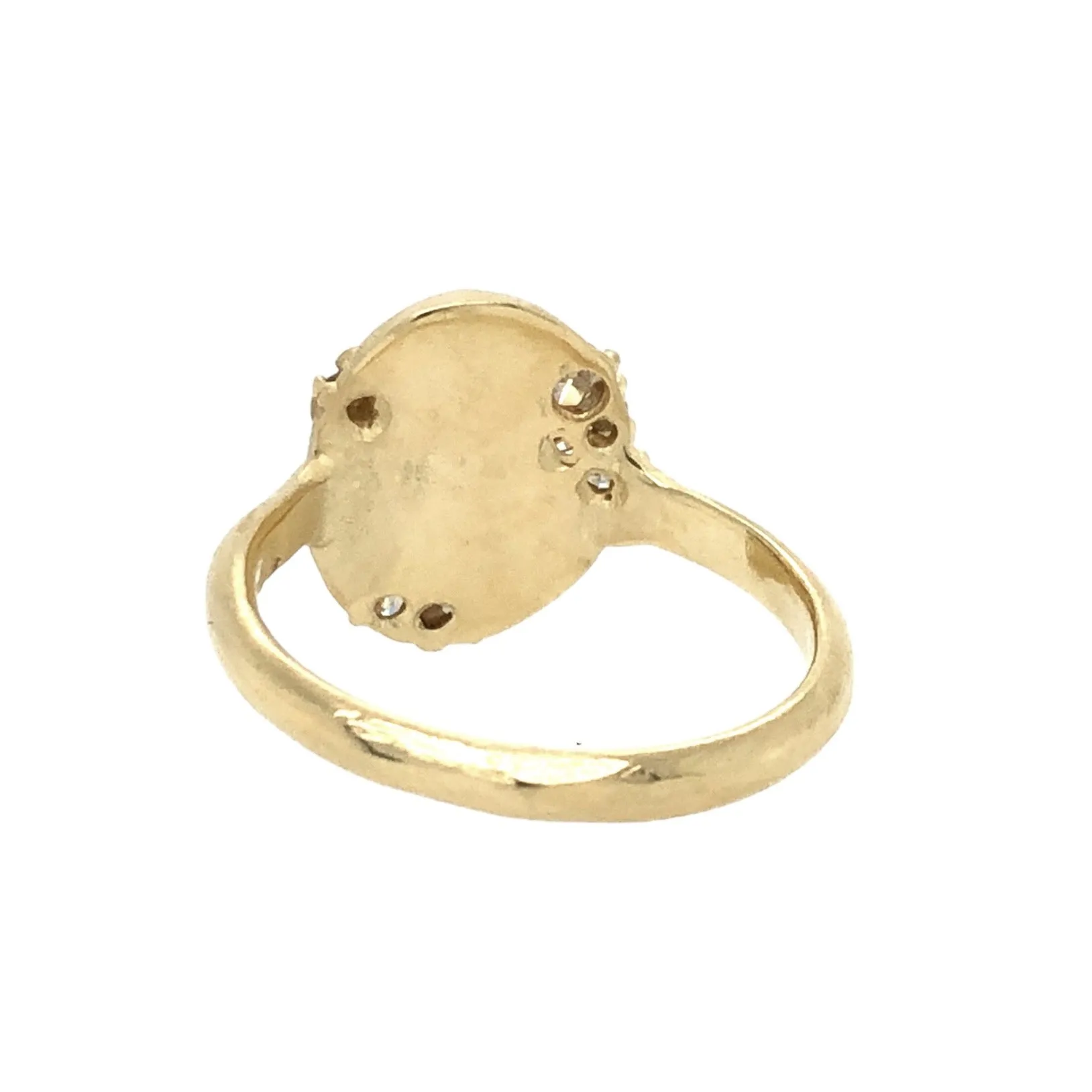 Mercury Ring with Diamonds  - Atelier Narce