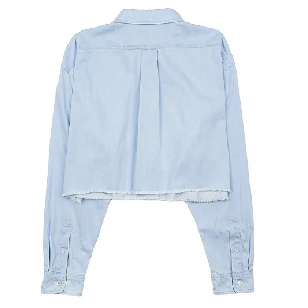 MiuMiu  |Casual Style Unisex Denim Street Style Long Sleeves Plain