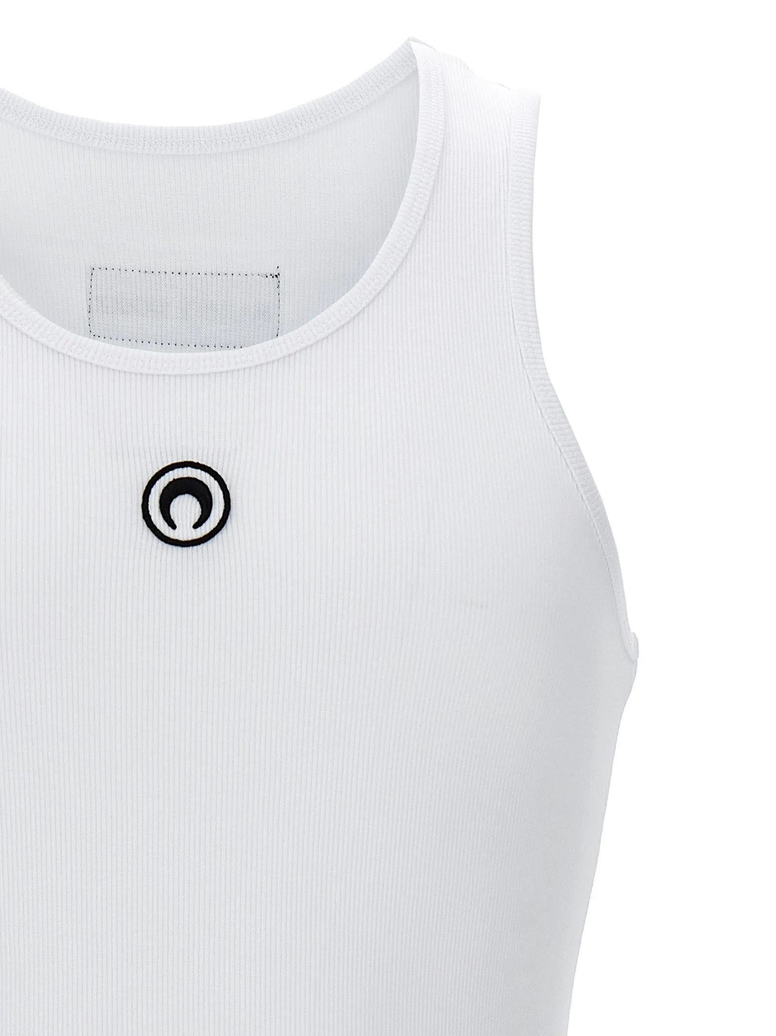 Moon Logo Tops White