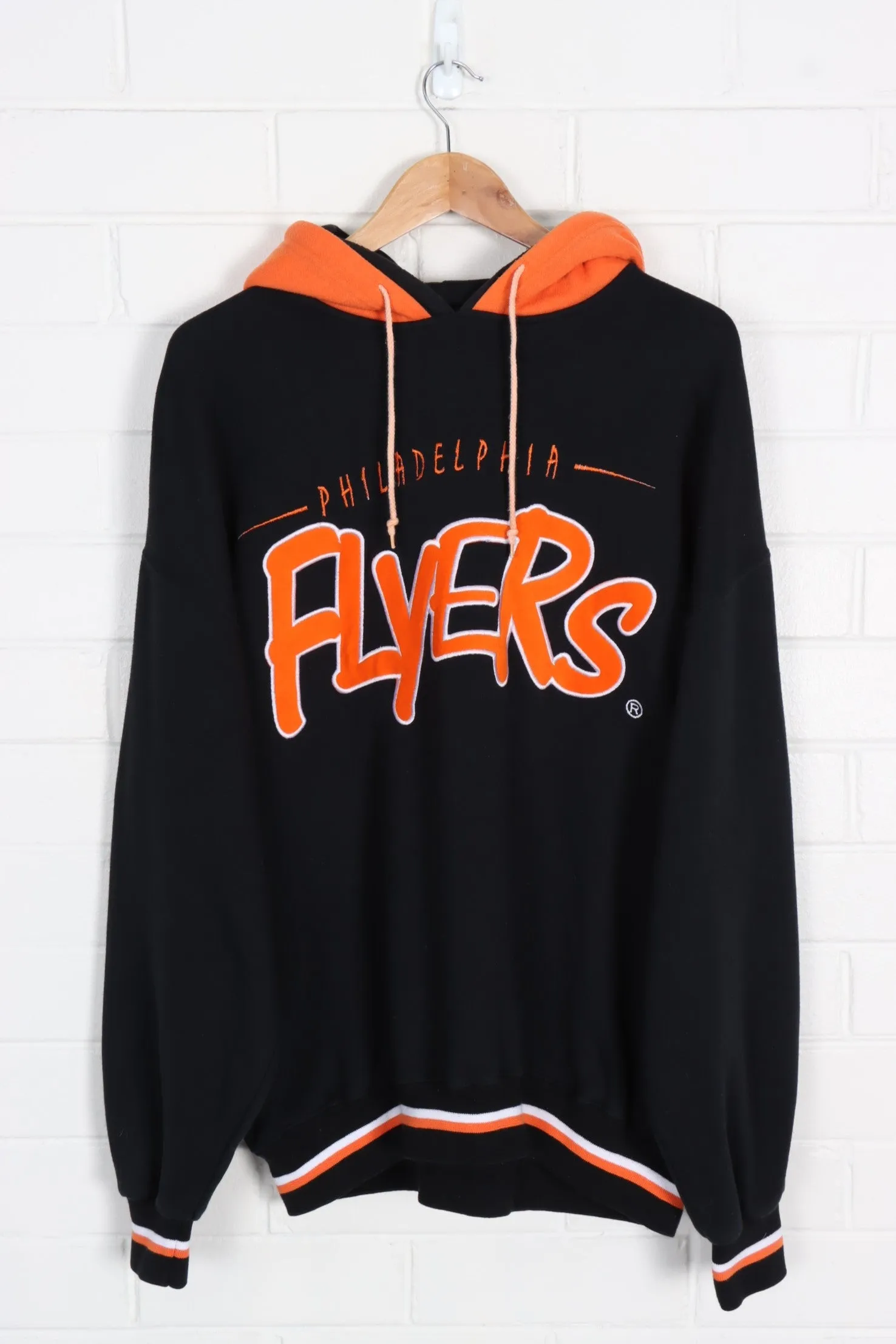 NHL Philadelphia Flyers STARTER Double Hood Hoodie (XXL-XXXL)