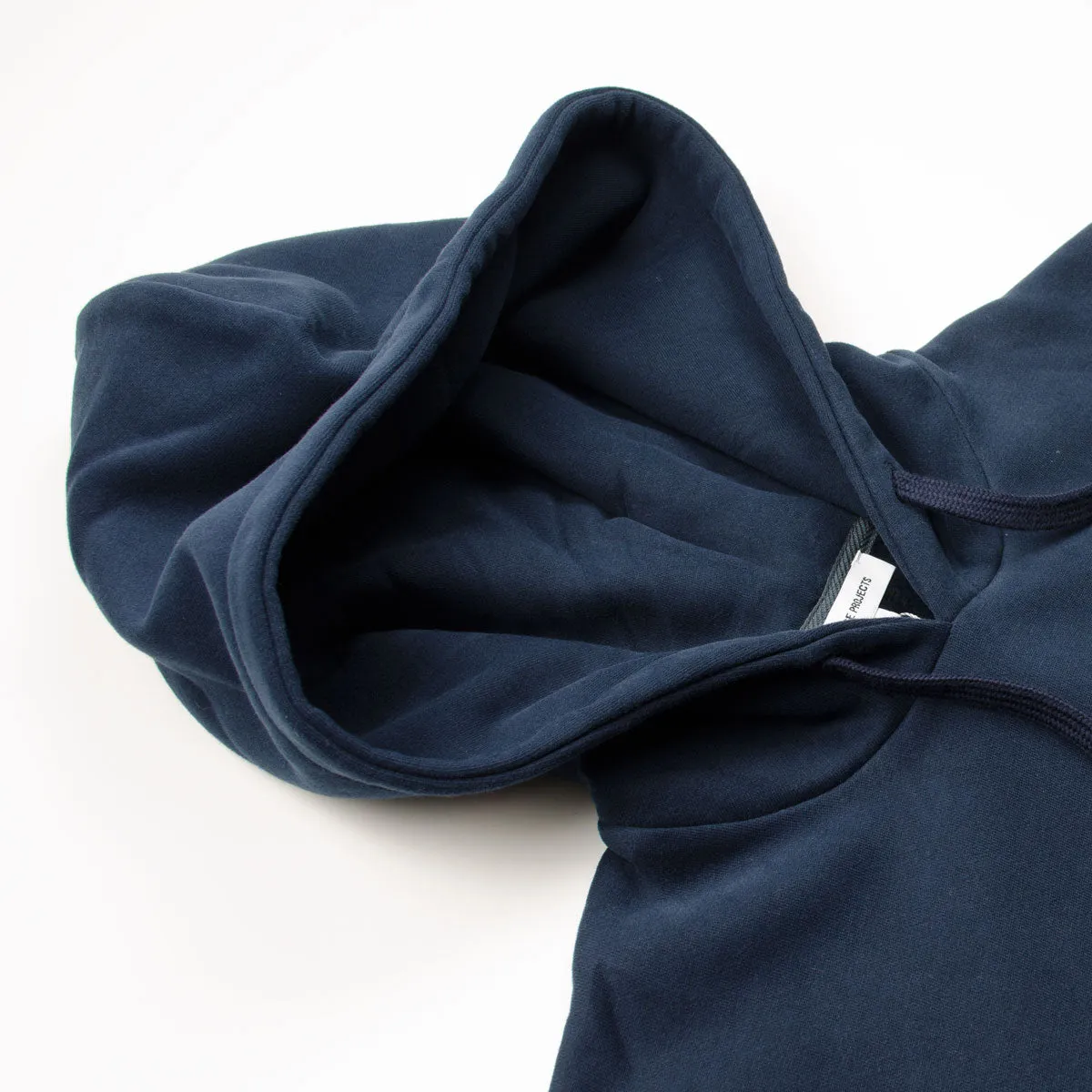 Norse Projects - Arne Organic Brushed Cotton Hoodie - Dark Navy