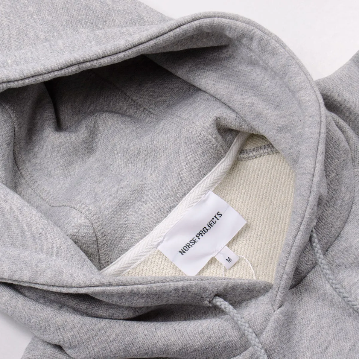 Norse Projects - Ketel Summer Classic Hoodie - Light Grey Melange