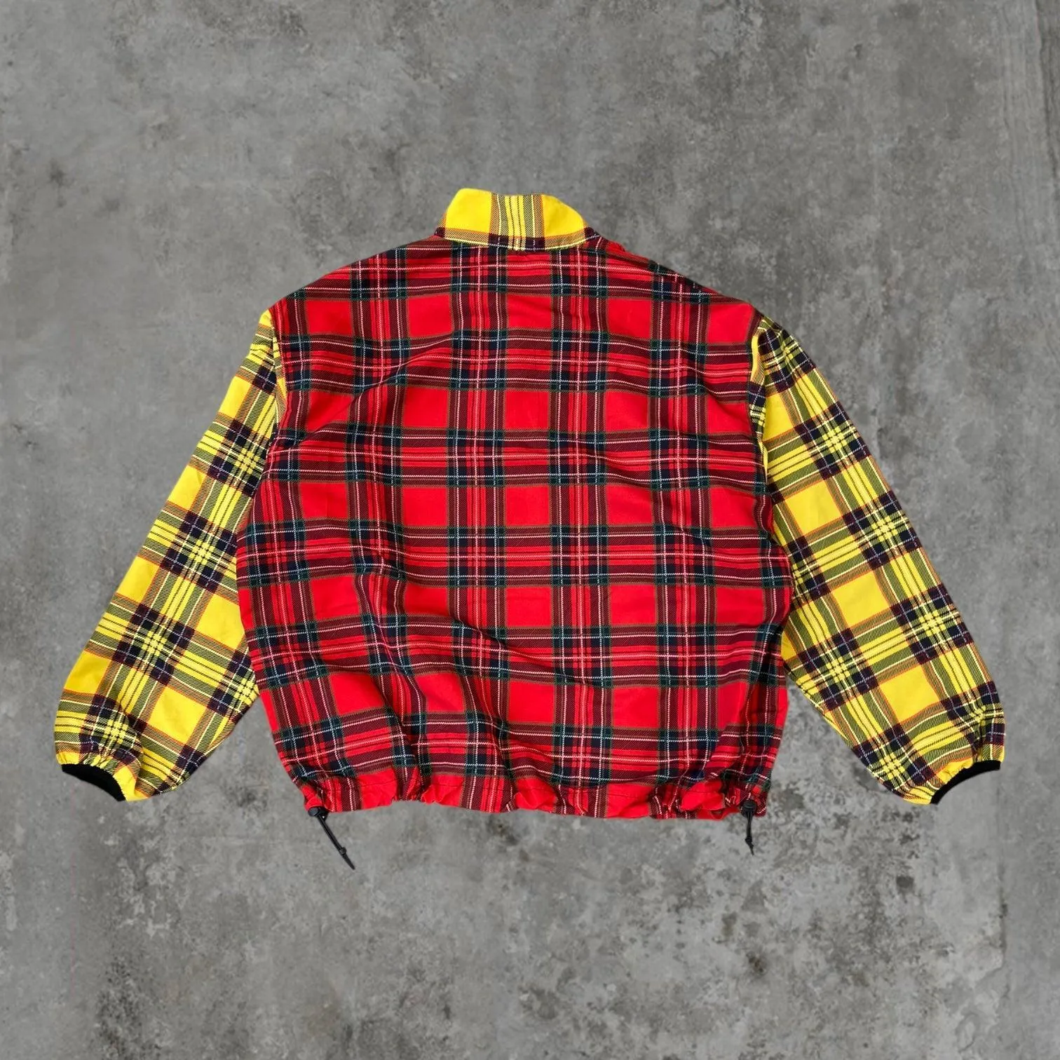 OAKLEY PLAID CHECK JACKET - M