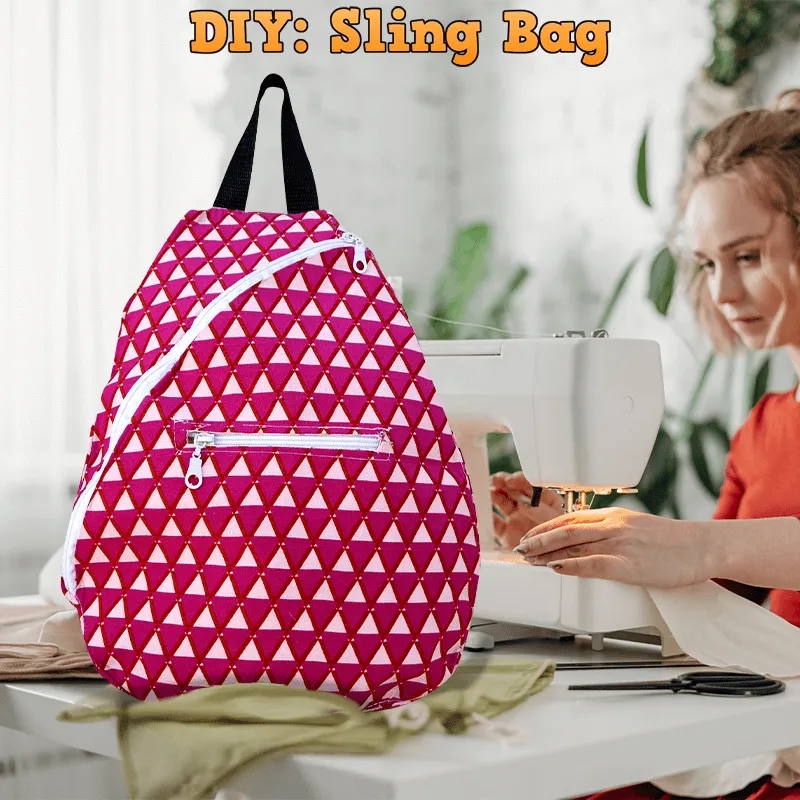 One Strap Backpack PDF Download Pattern (3 sizes included)