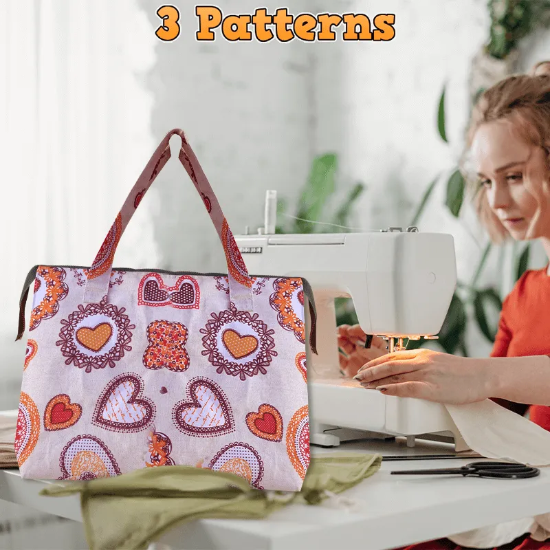 Open Wide Tote Bag PDF Download Pattern (3 sizes included)