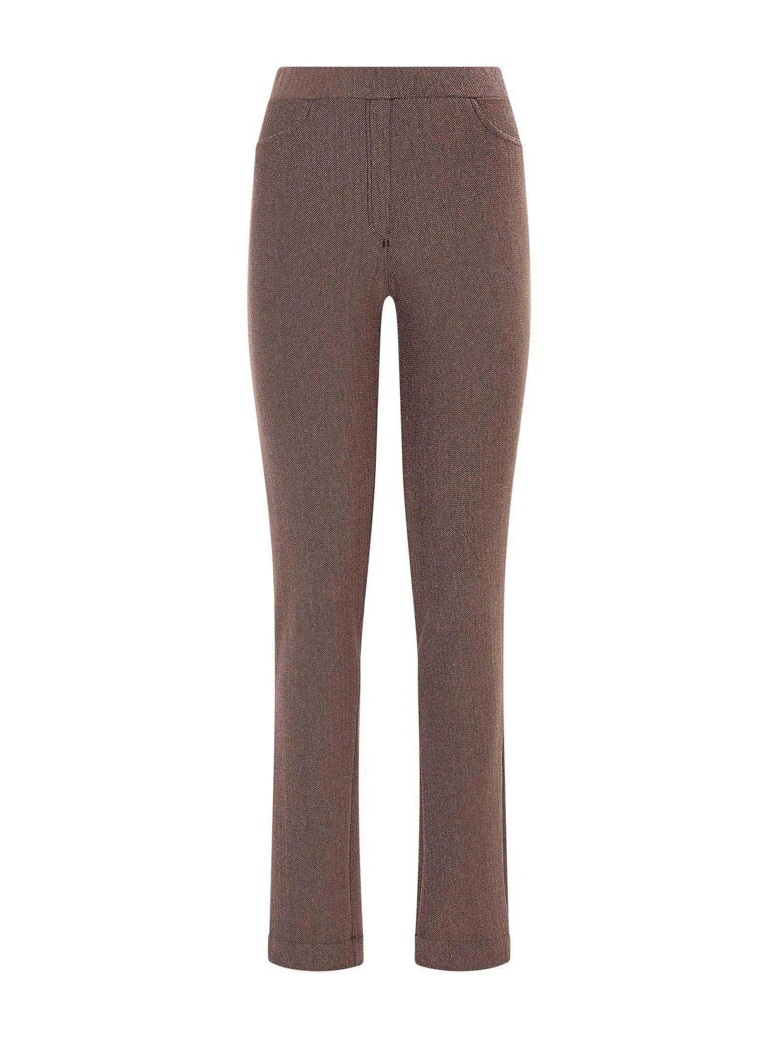 Pantalone a sigaretta in tessuto Winter Cotton Stretch - FANT.PINE BARK