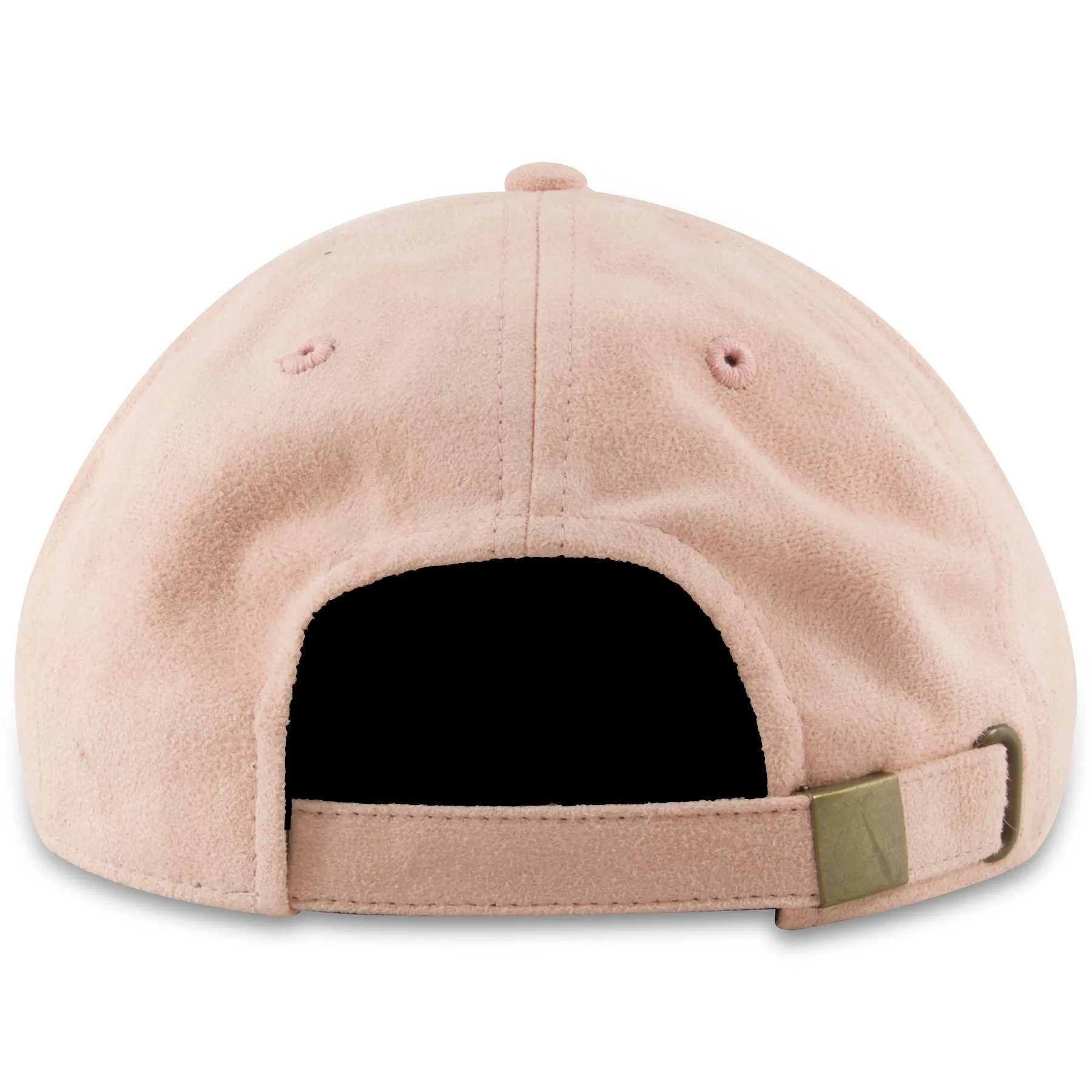 Peach Blank Suede Classic Adjustable Dad Hat