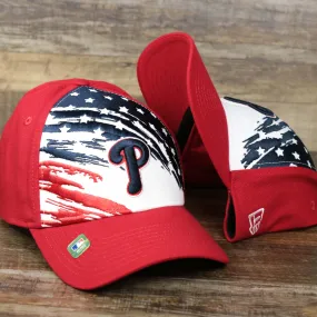 Philadelphia Phillies 2022 4th of July Stars And Stripes 39Thirty | Navy FlexFit Cap