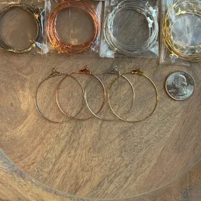 Plated Hoops