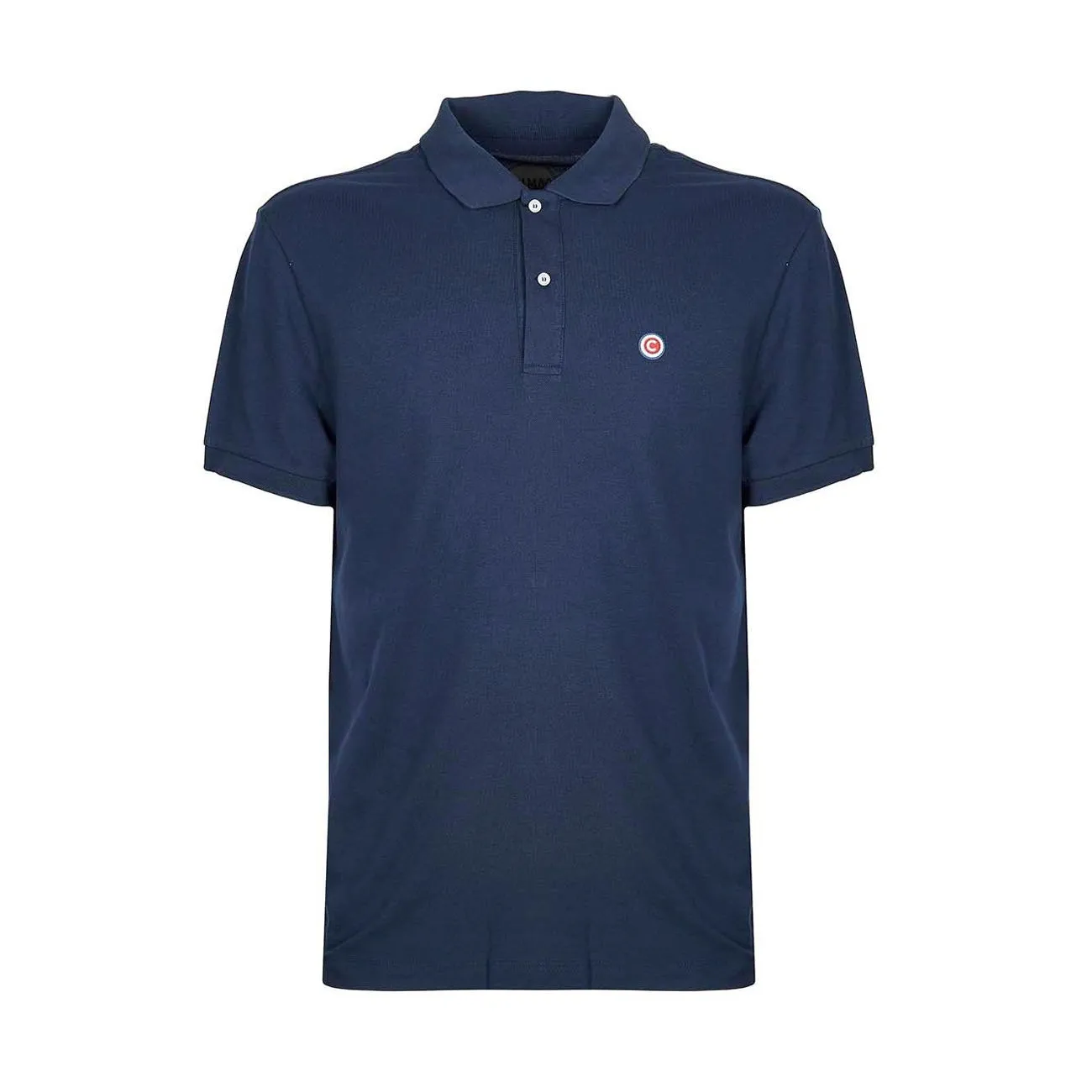 POLO 2 BOTTONI CON MINI LOGO Uomo Navy