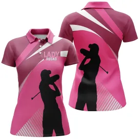 Polo Golfeuse, Fan de Golf, Polo de Sport Femme, Polo à Séchage Rapide Pour Femme, Lady Squad - CTS12052220