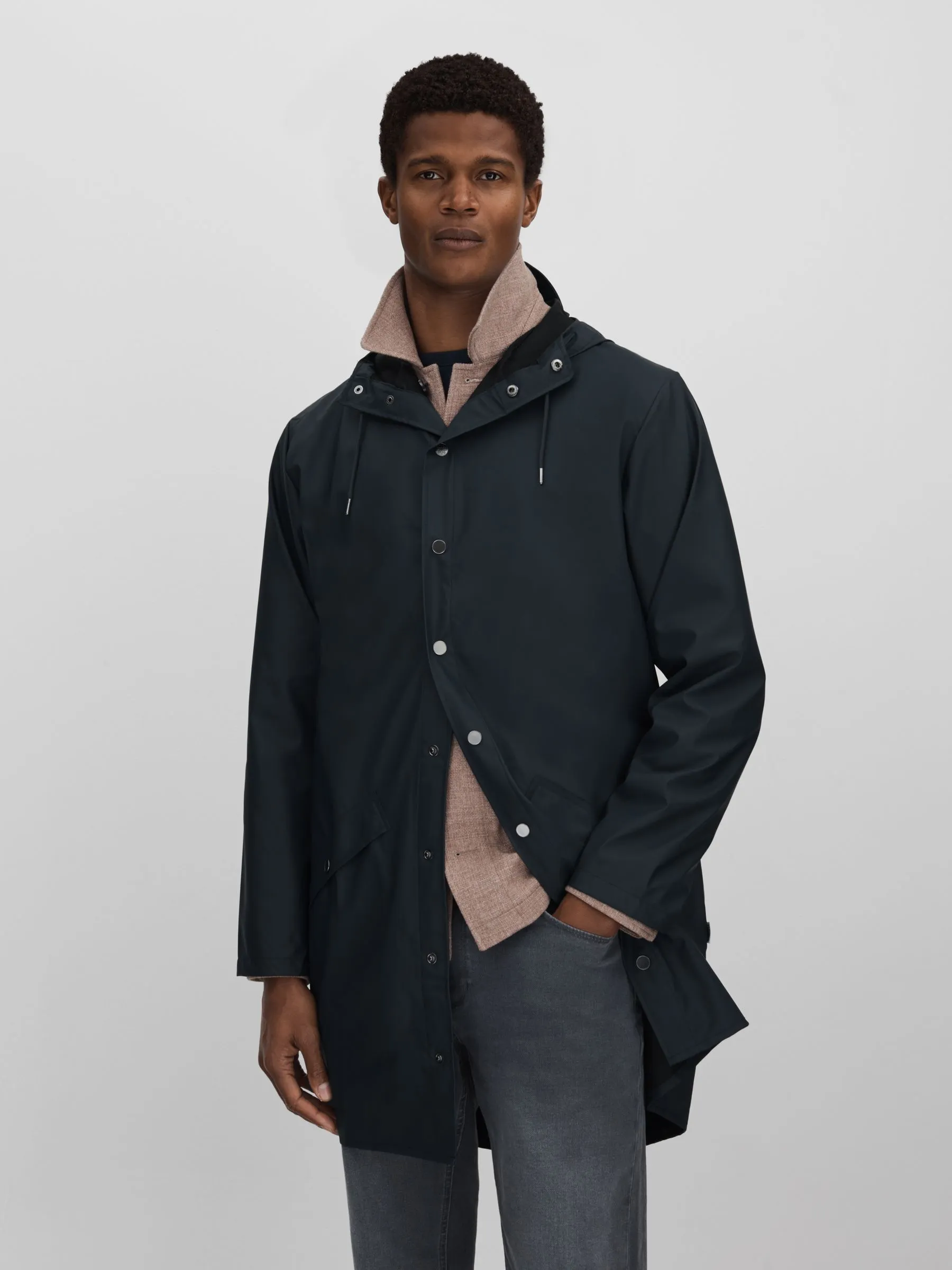 Rains Rains Longline Hooded Raincoat