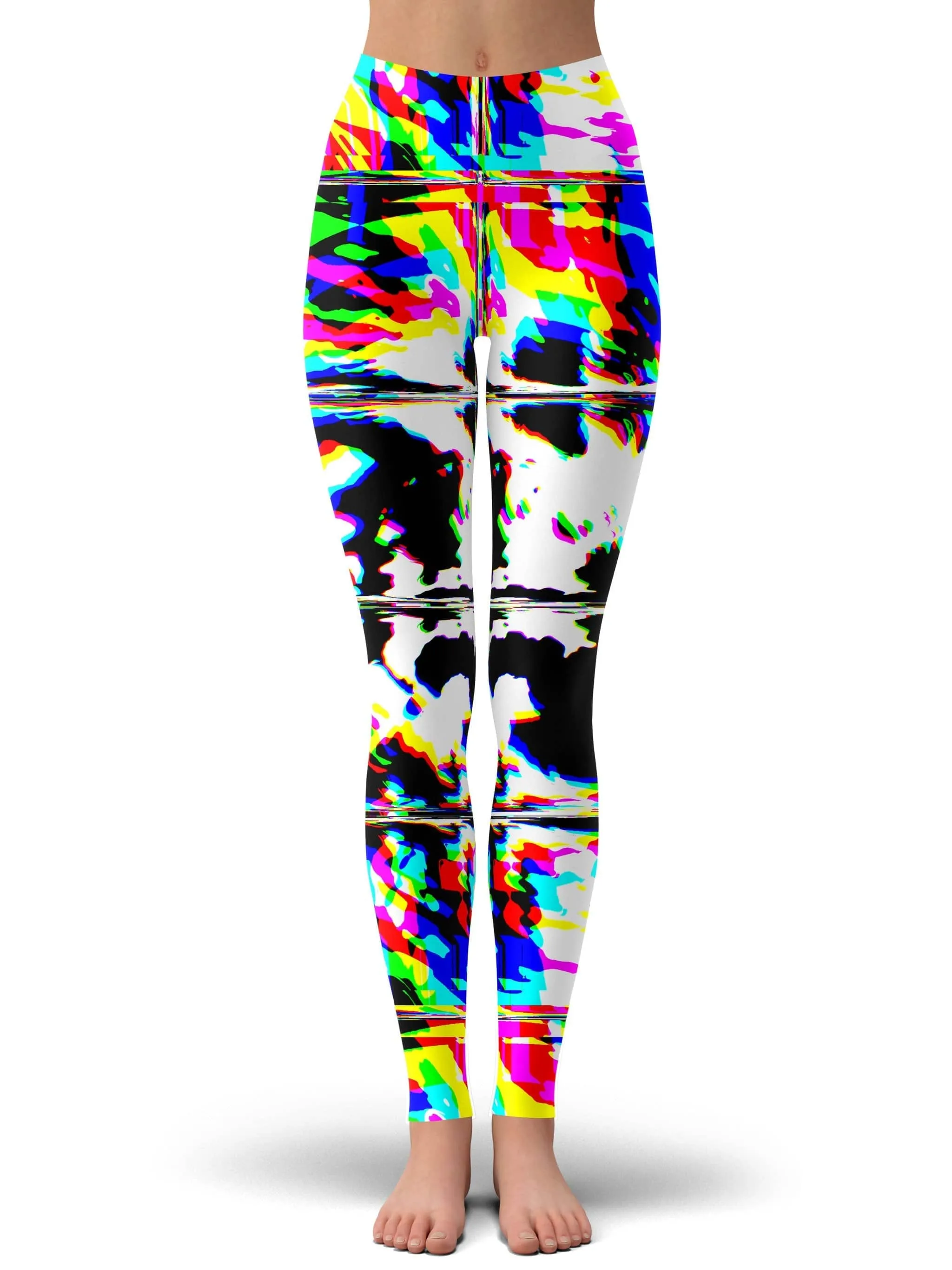 Rave Glitch Og Leggings