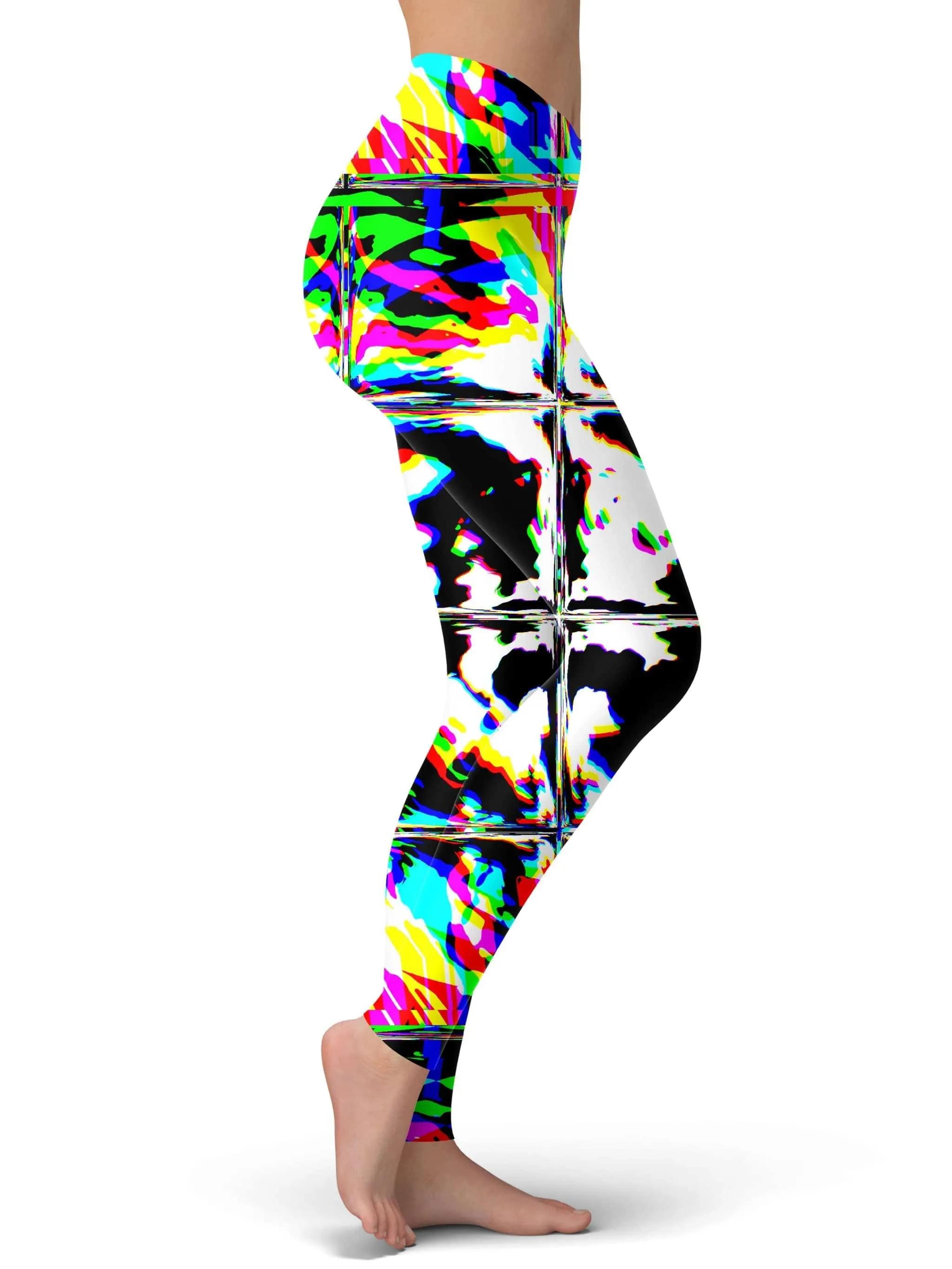 Rave Glitch Og Leggings