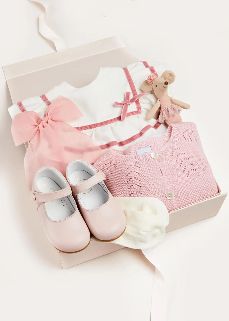 Ruffle Trapeze Gift Set in Pink