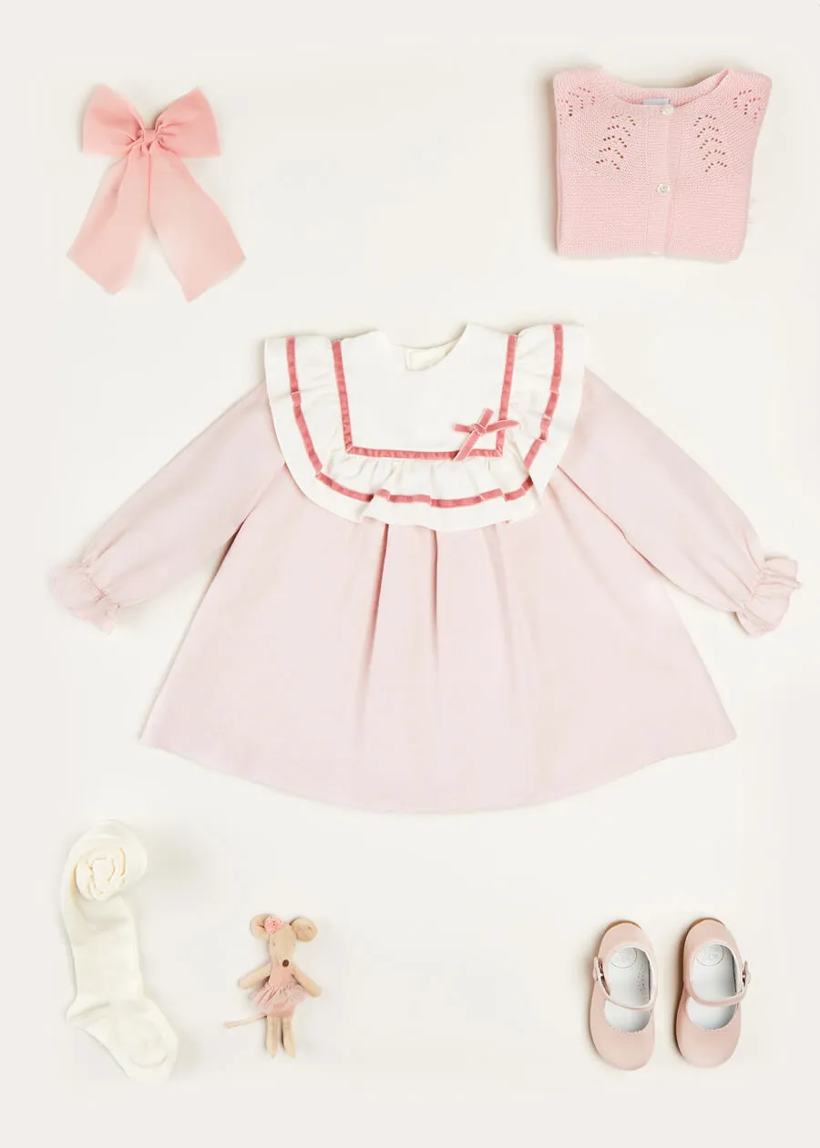 Ruffle Trapeze Gift Set in Pink