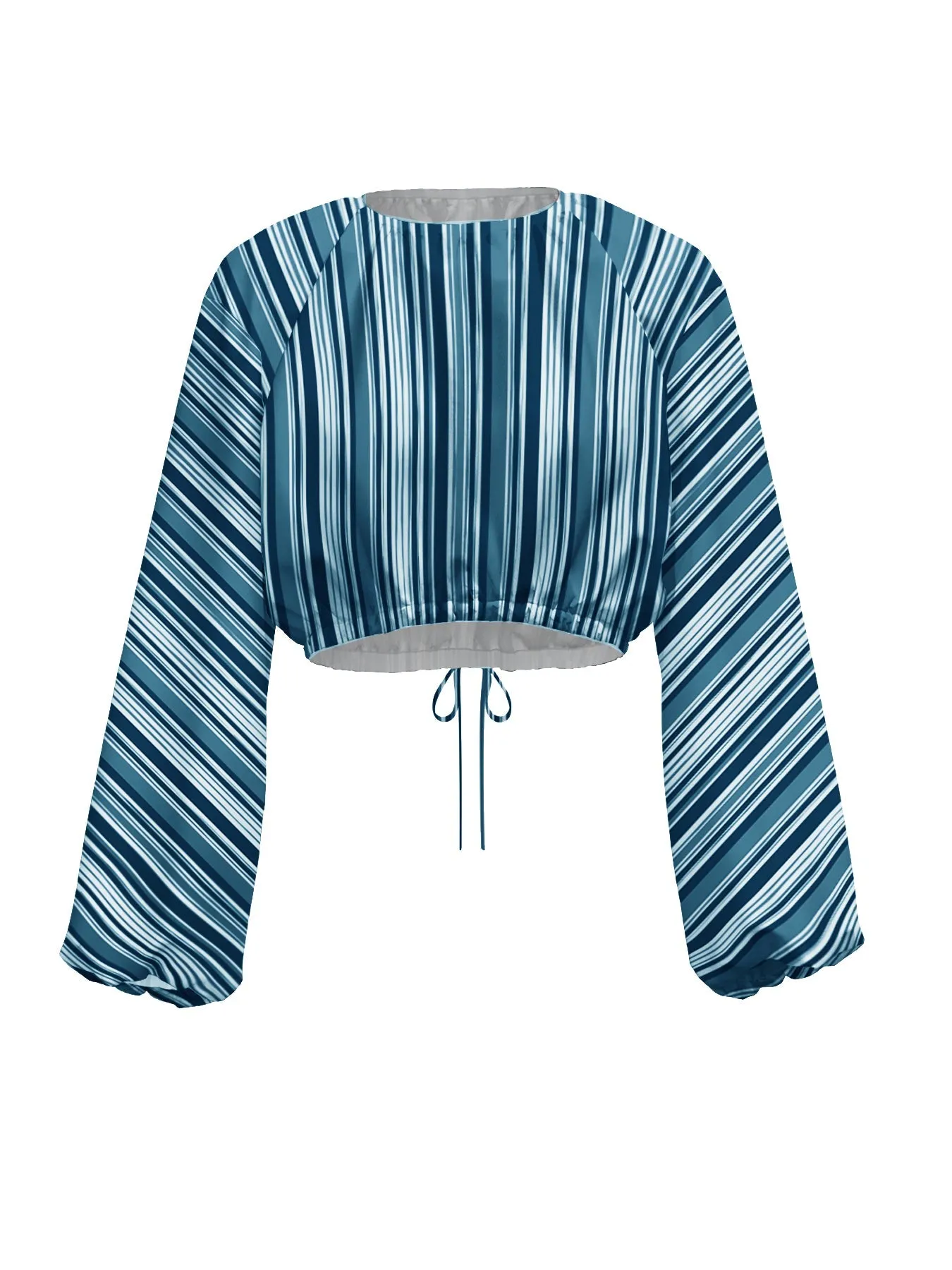 Sarai Top - Rayas Blu