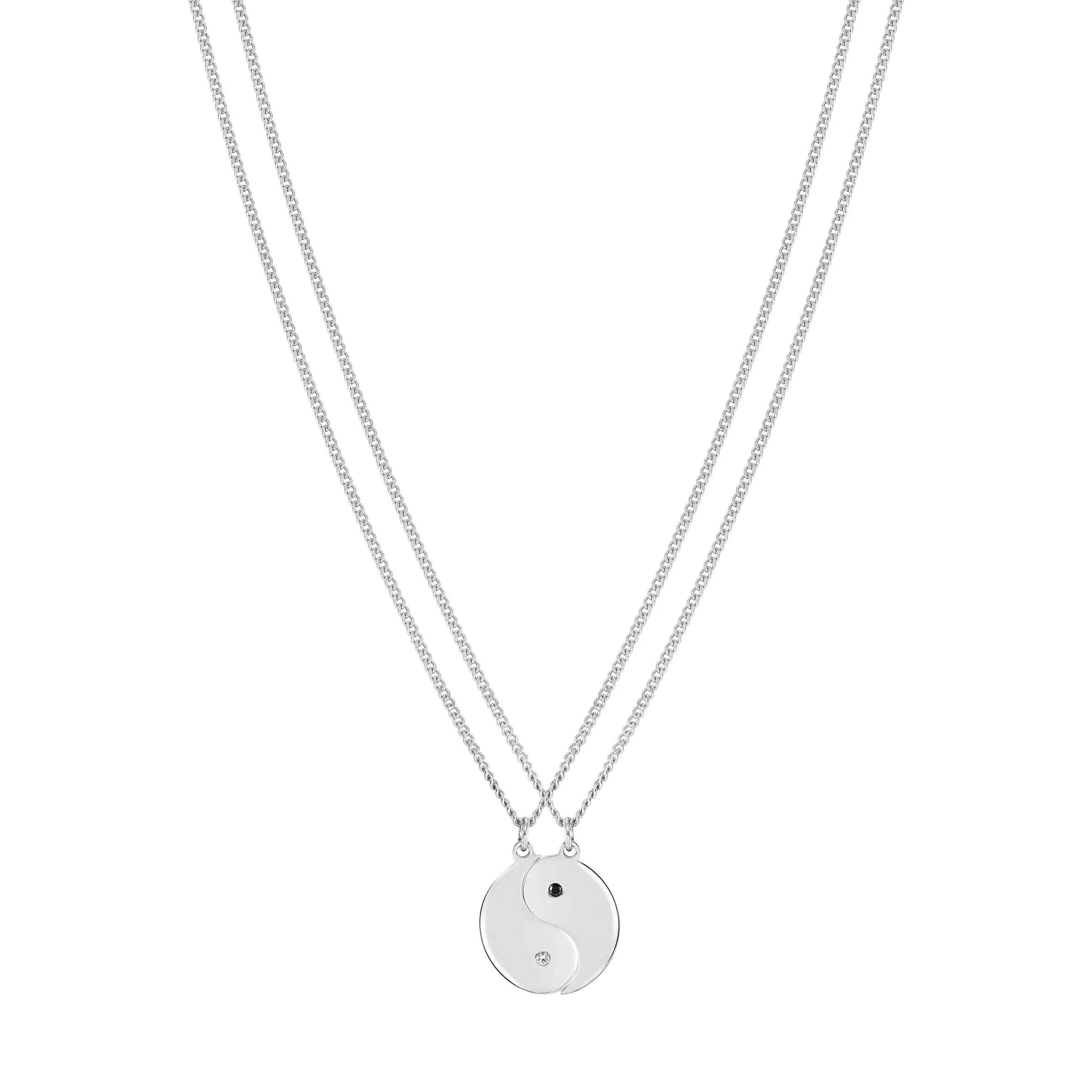 Sempre con Me double necklace, Tao pendants