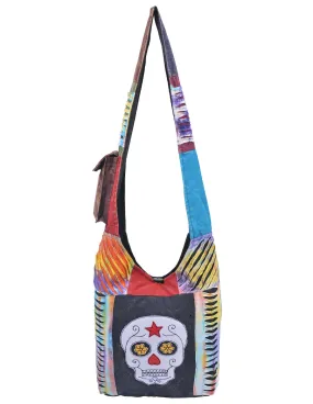 Skull & Rips Hobo Bag