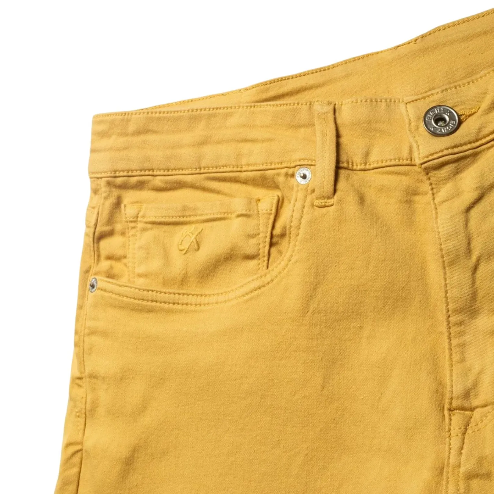 Soft Stretch Slim Fit Jeans - Portica Yellow