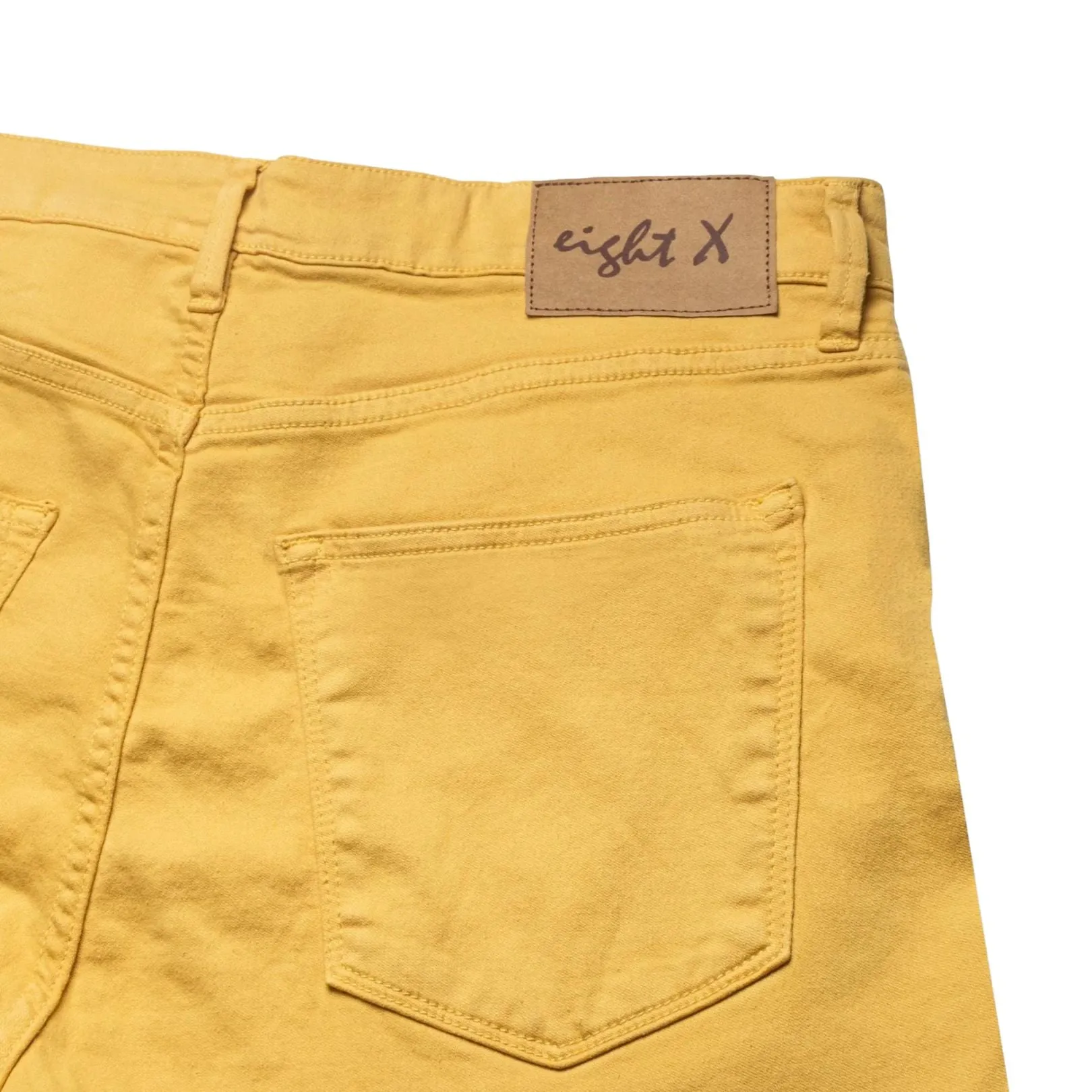 Soft Stretch Slim Fit Jeans - Portica Yellow