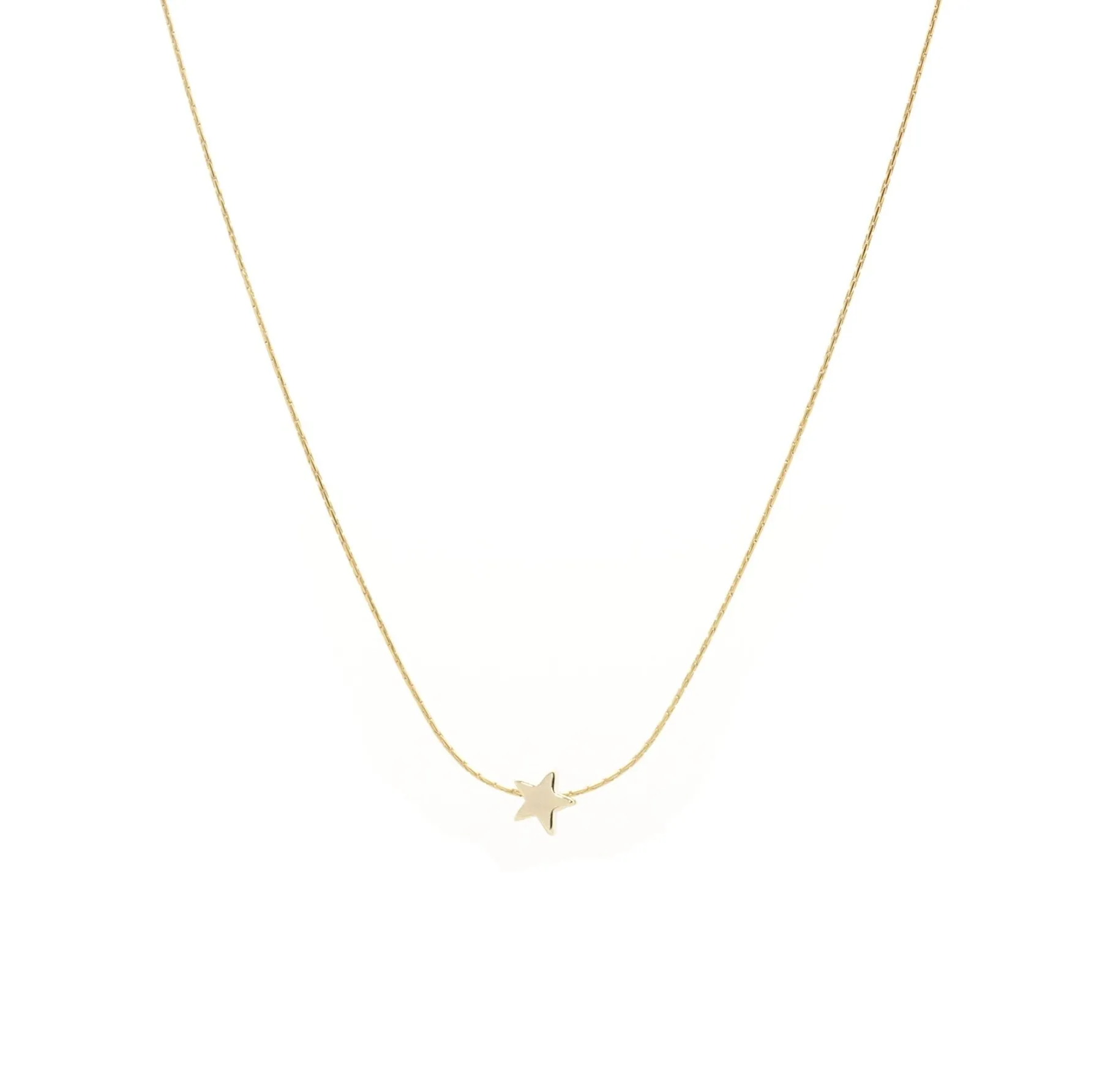 Solid Star Salty Pendants Necklace