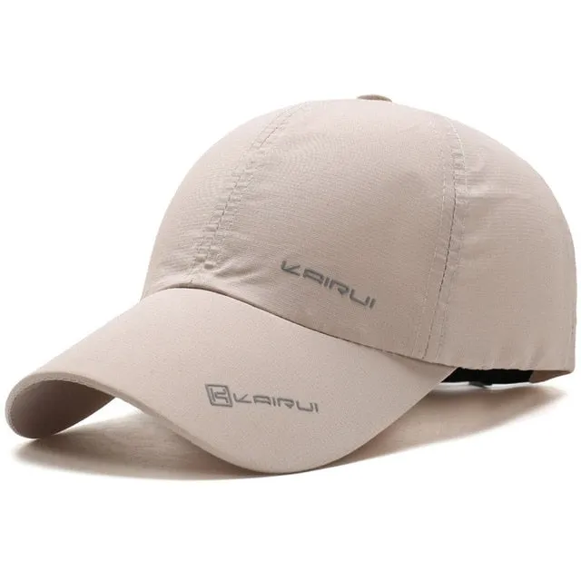 Solid Summer Cap Branded Baseball Cap