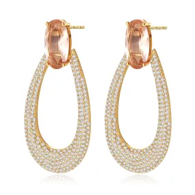 Stella Gold Statement Earrings