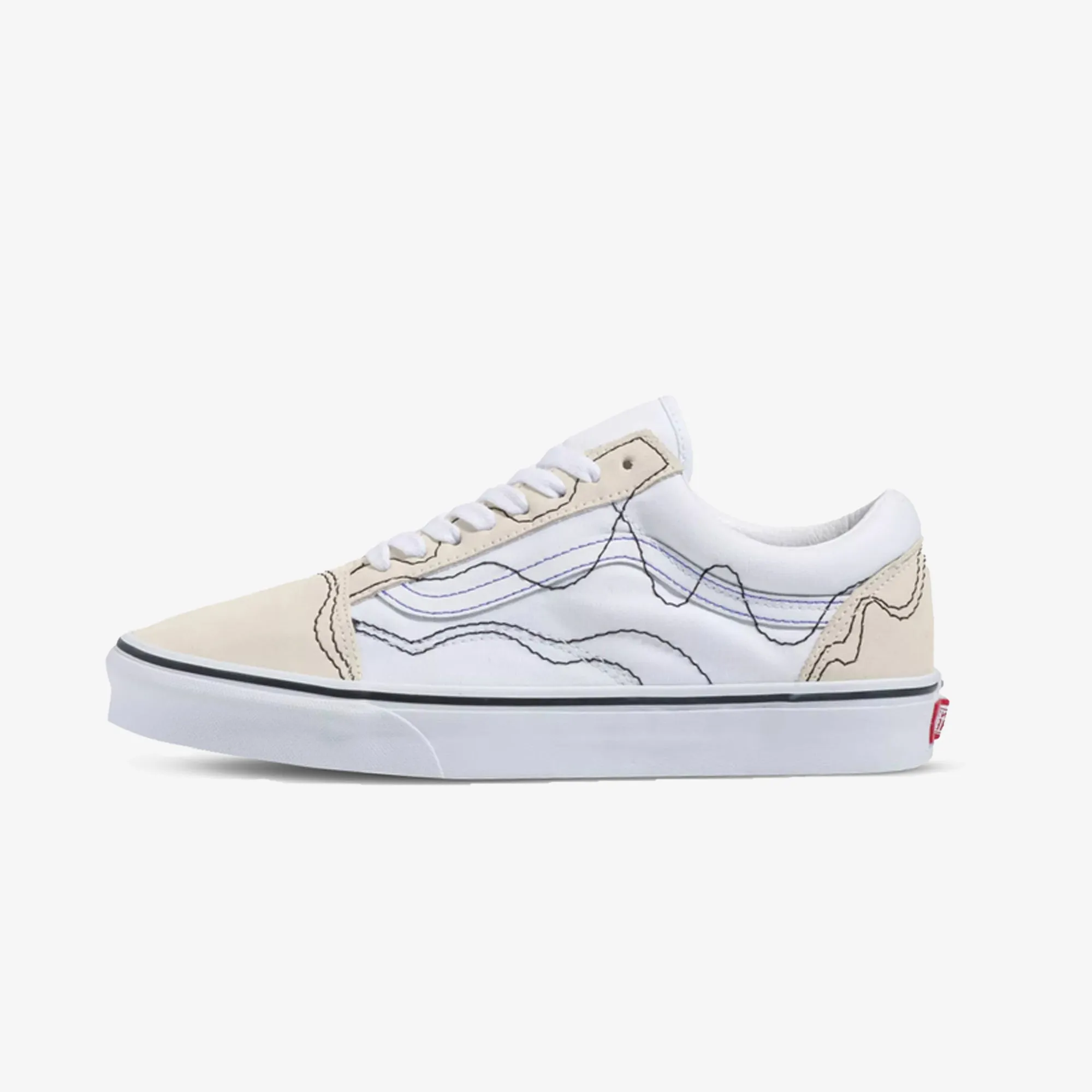 STITCH WARP OLD SKOOL 'TRUE WHITE/BLACK'