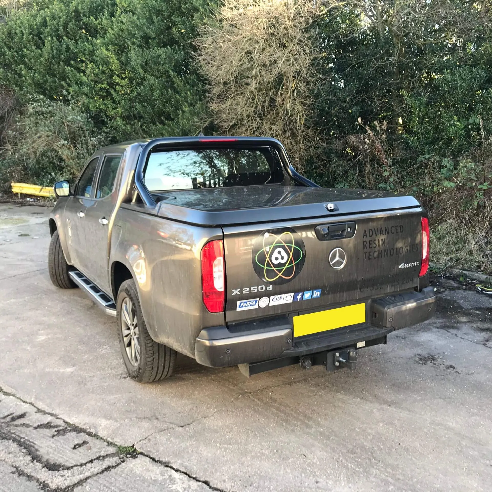 Suburban Side Steps Running Boards for Mercedes Benz X-Class 2018+