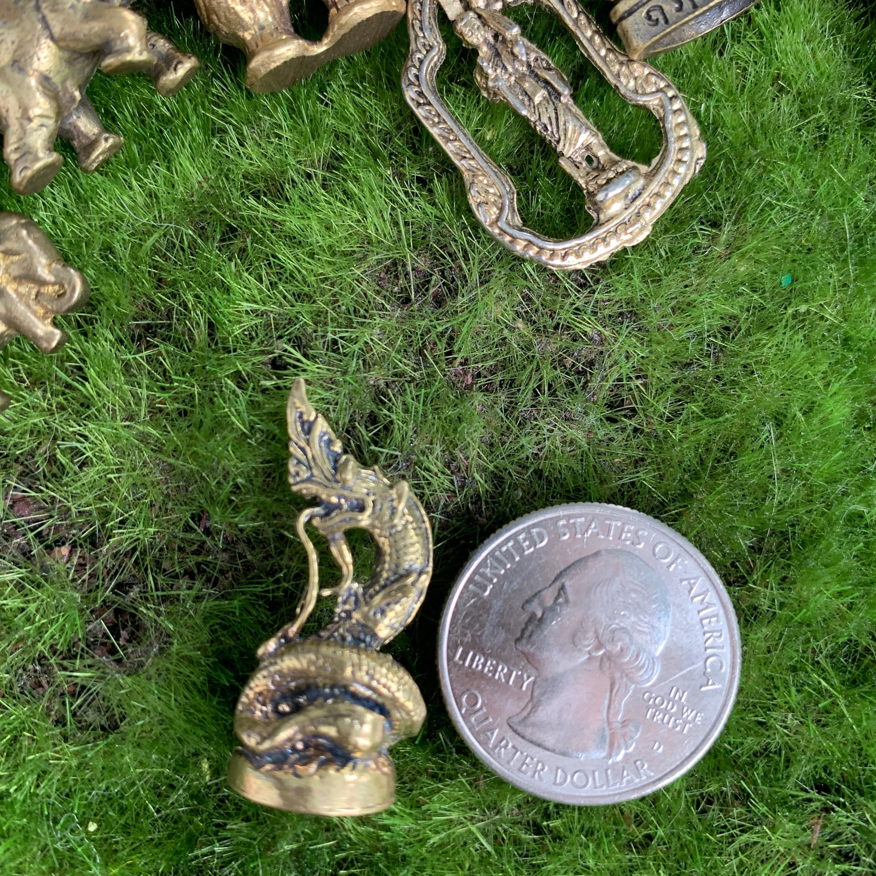 Thai Brass Pendants