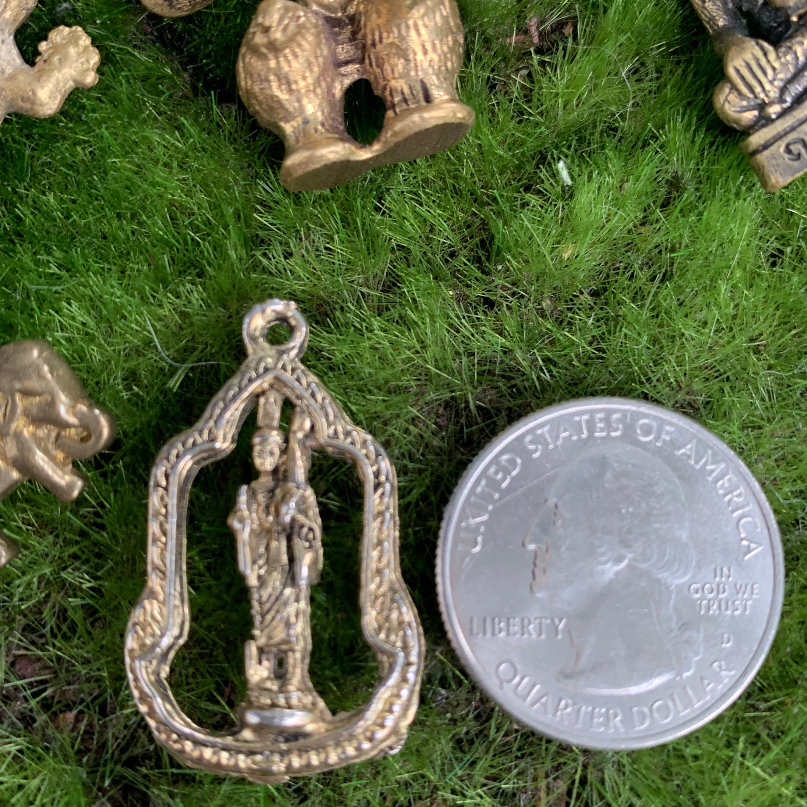 Thai Brass Pendants