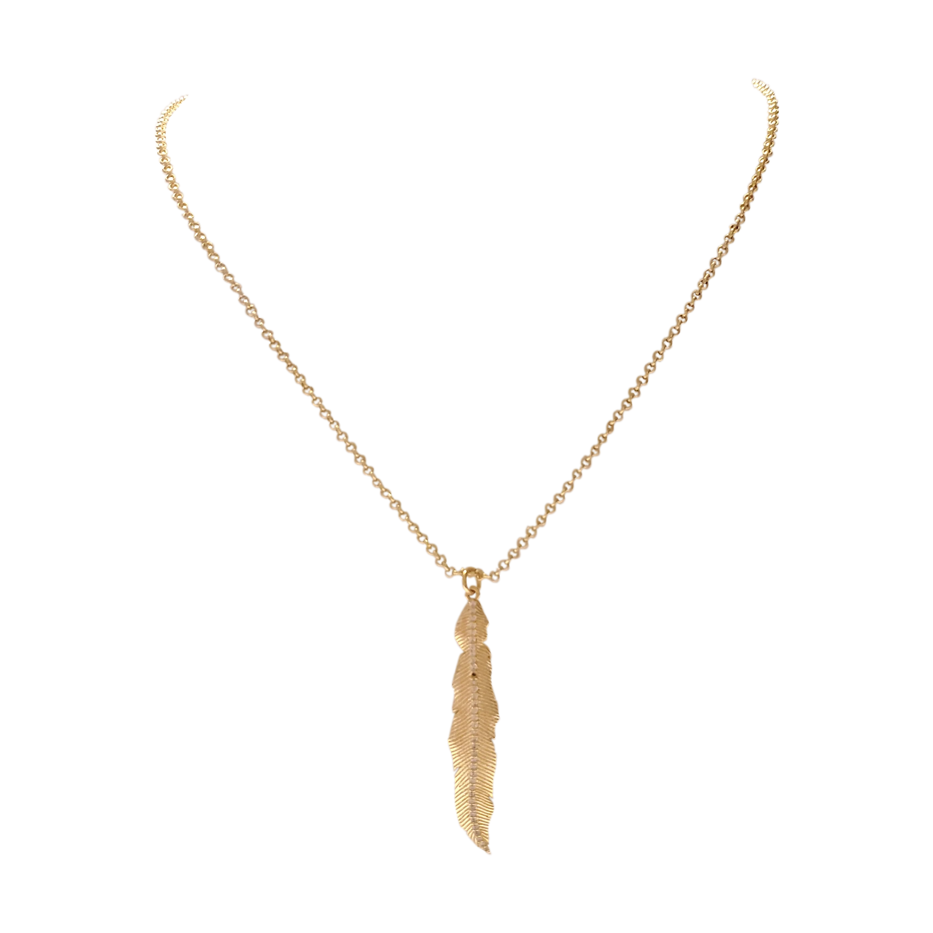 The Miranda Leaf Necklace Collection