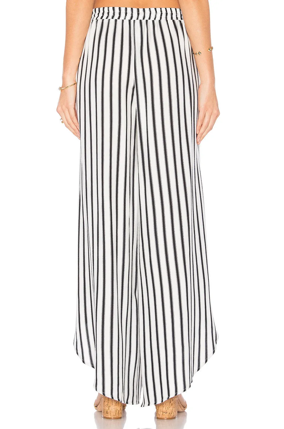 Tori Praver Justina Pants Sunday Stripe