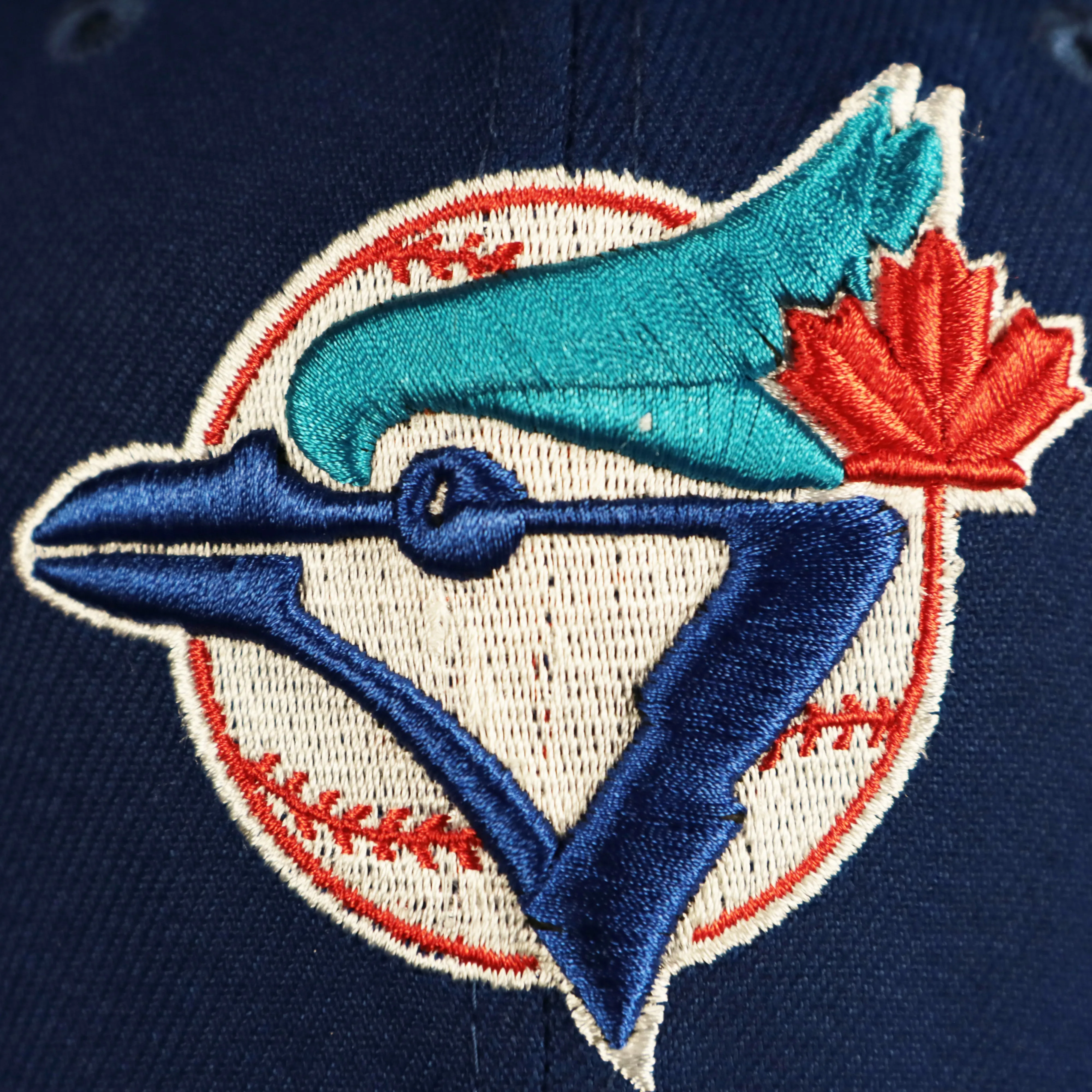 Toronto Blue Jays Cooperstown City Cluster Side Patch Gray Bottom Royal 59Fifty Fitted Cap