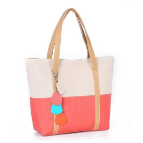 Towallmark 1PC Sweet Elegent Mixed Color Totes Chain Pendants Hobo Shoulder Bag Handbag