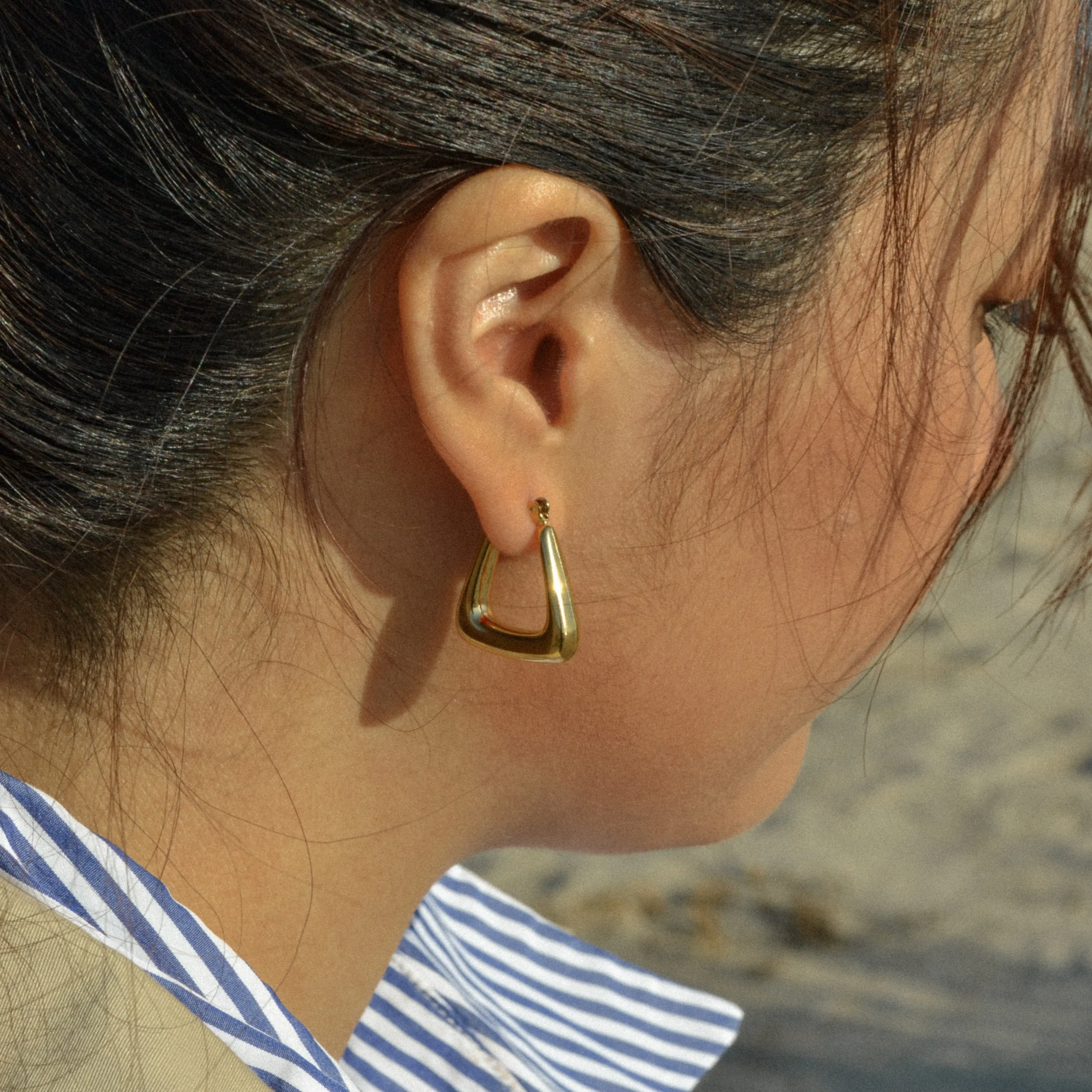 TRAPEZOID EARRINGS