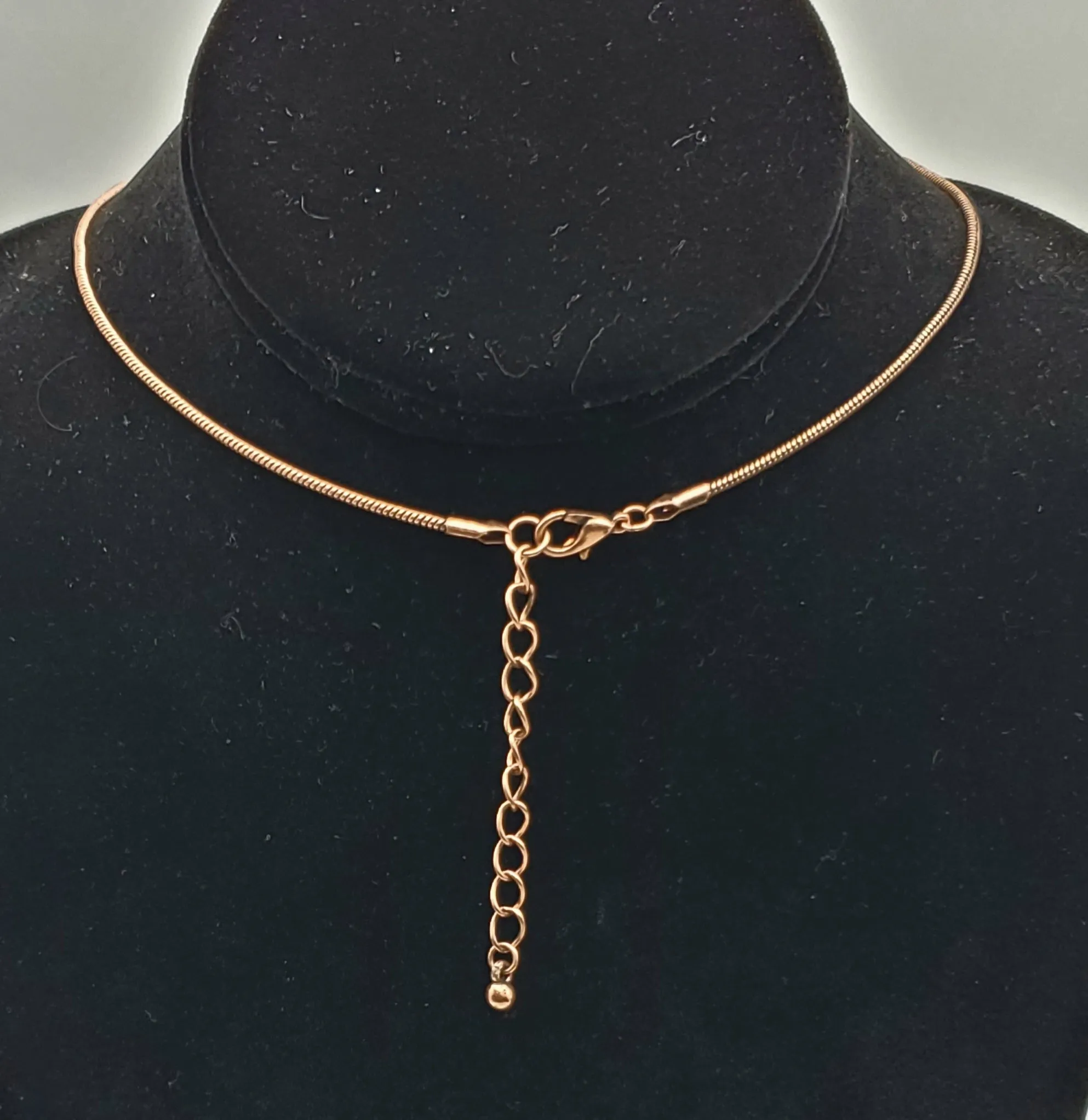 Vintage Copper Chain Pendants Necklace