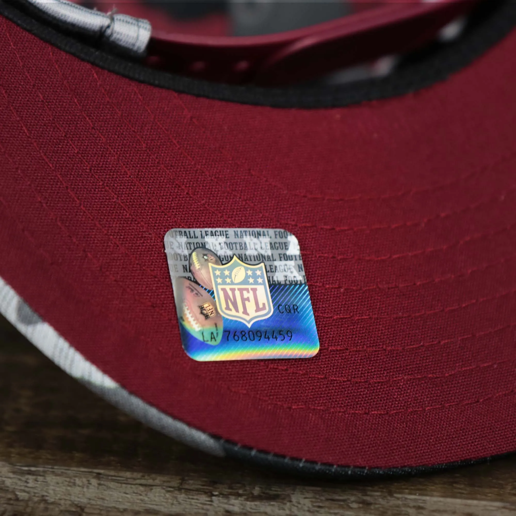 Washington Commanders NFL OnField Summer Training 2022 Camo 9Fifty Snapback | Burgundy Camo 9Fifty