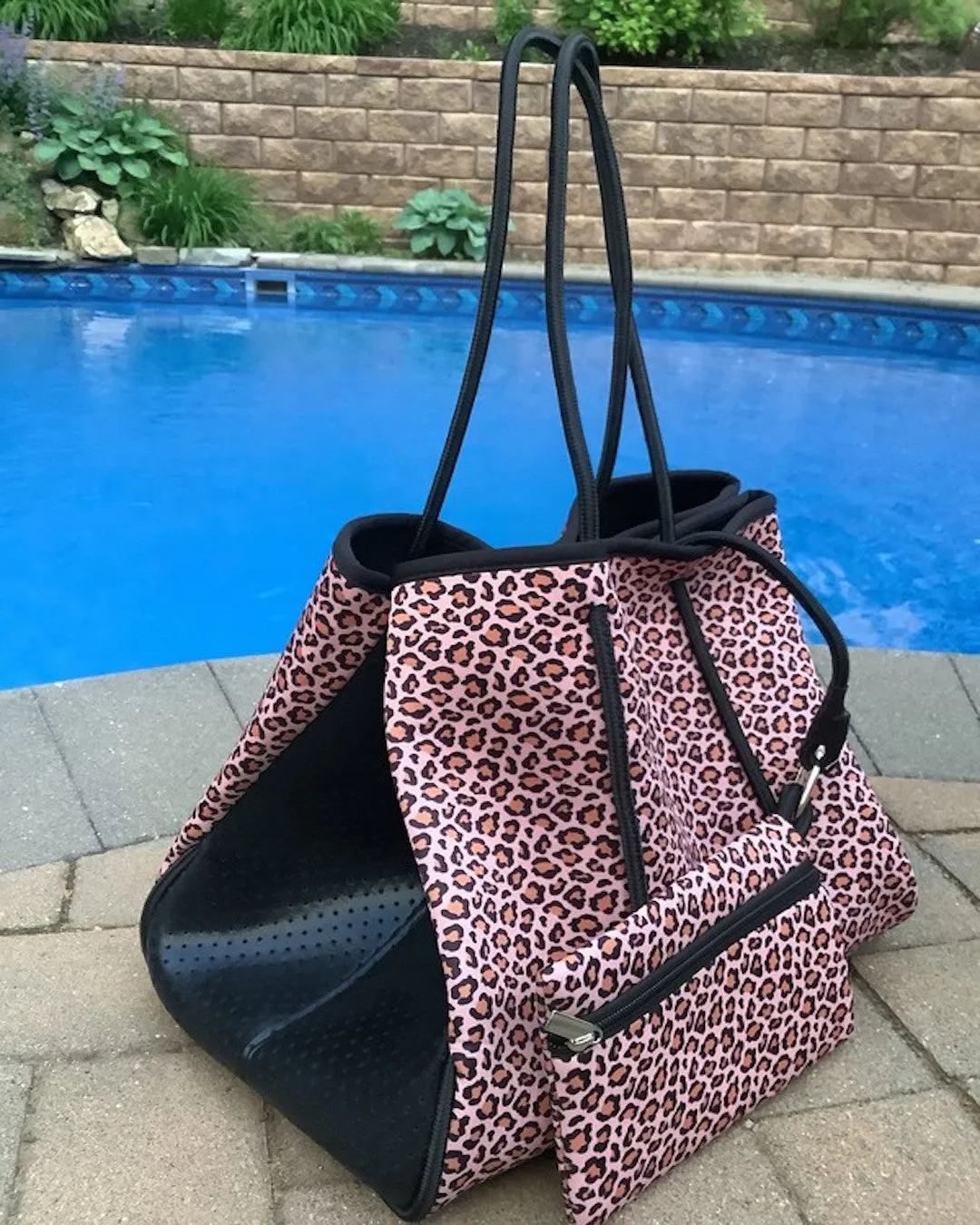 Waterproof Leopard Beach Bag