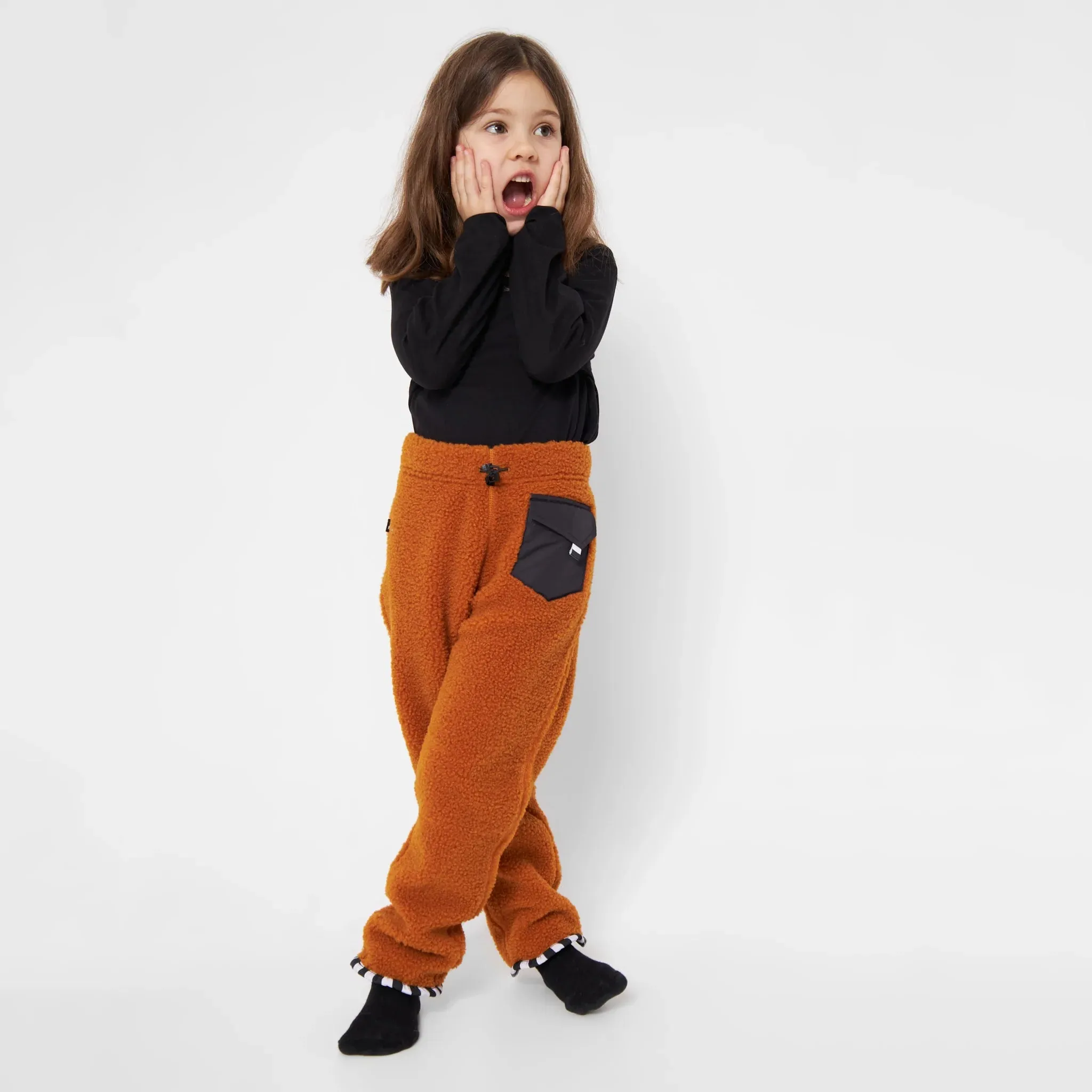 WeeDo Kids FOXDO FOX Teddy Fleece Winter Pants