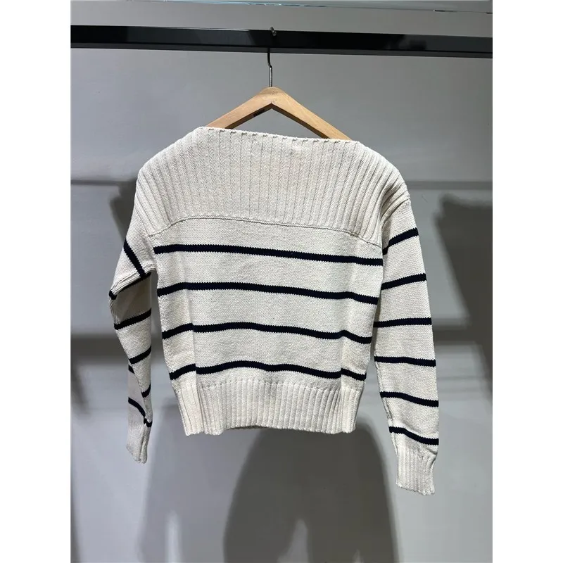 Weekend Max Mara  |Stripes Casual Style Long Sleeves Office Style Elegant Style