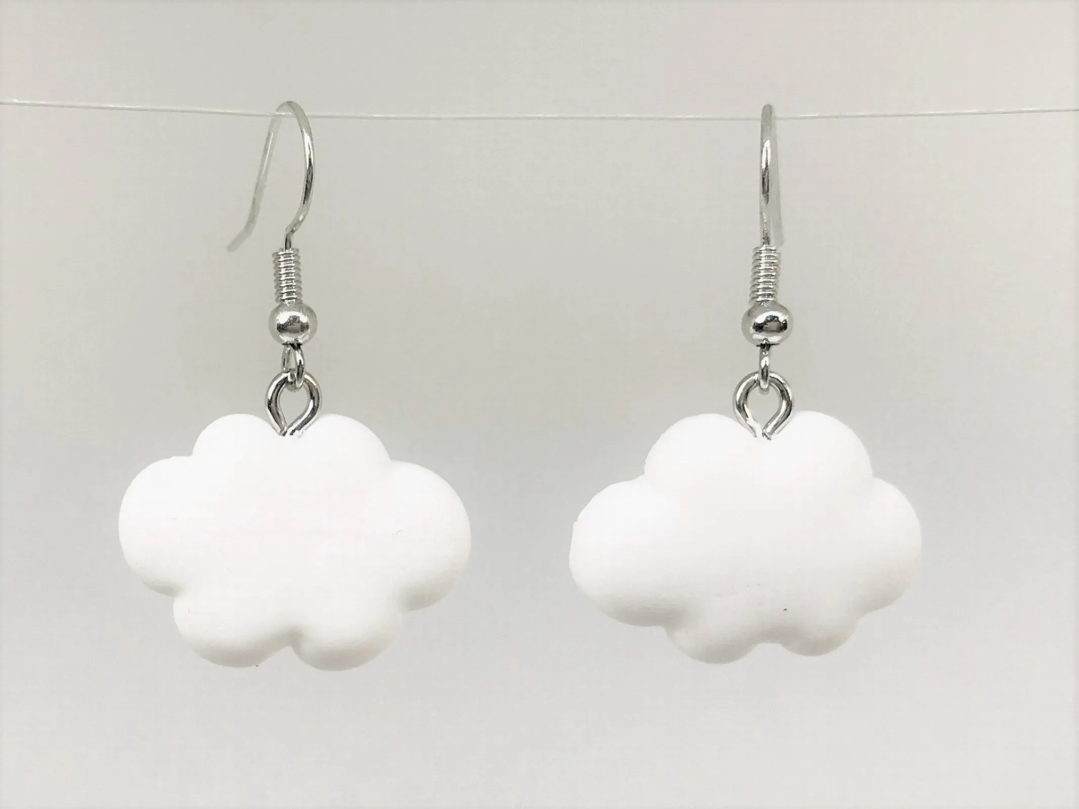 White Cloud Earrings